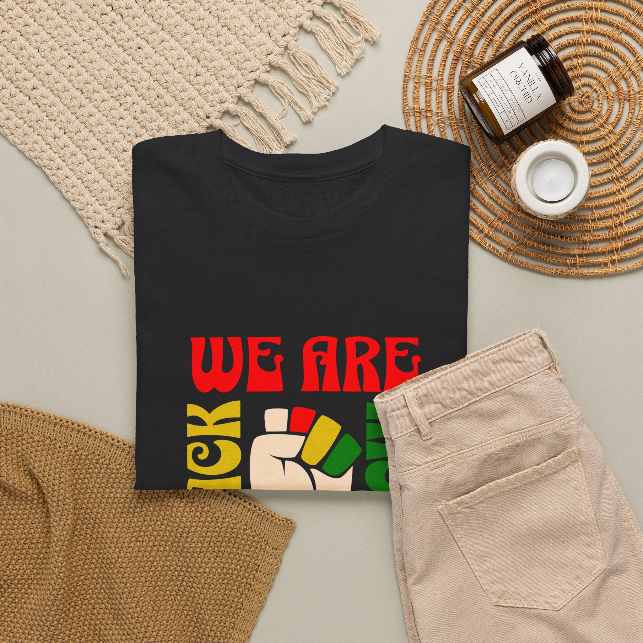 Black History T-Shirt — "We Are Black History" Unisex Tee