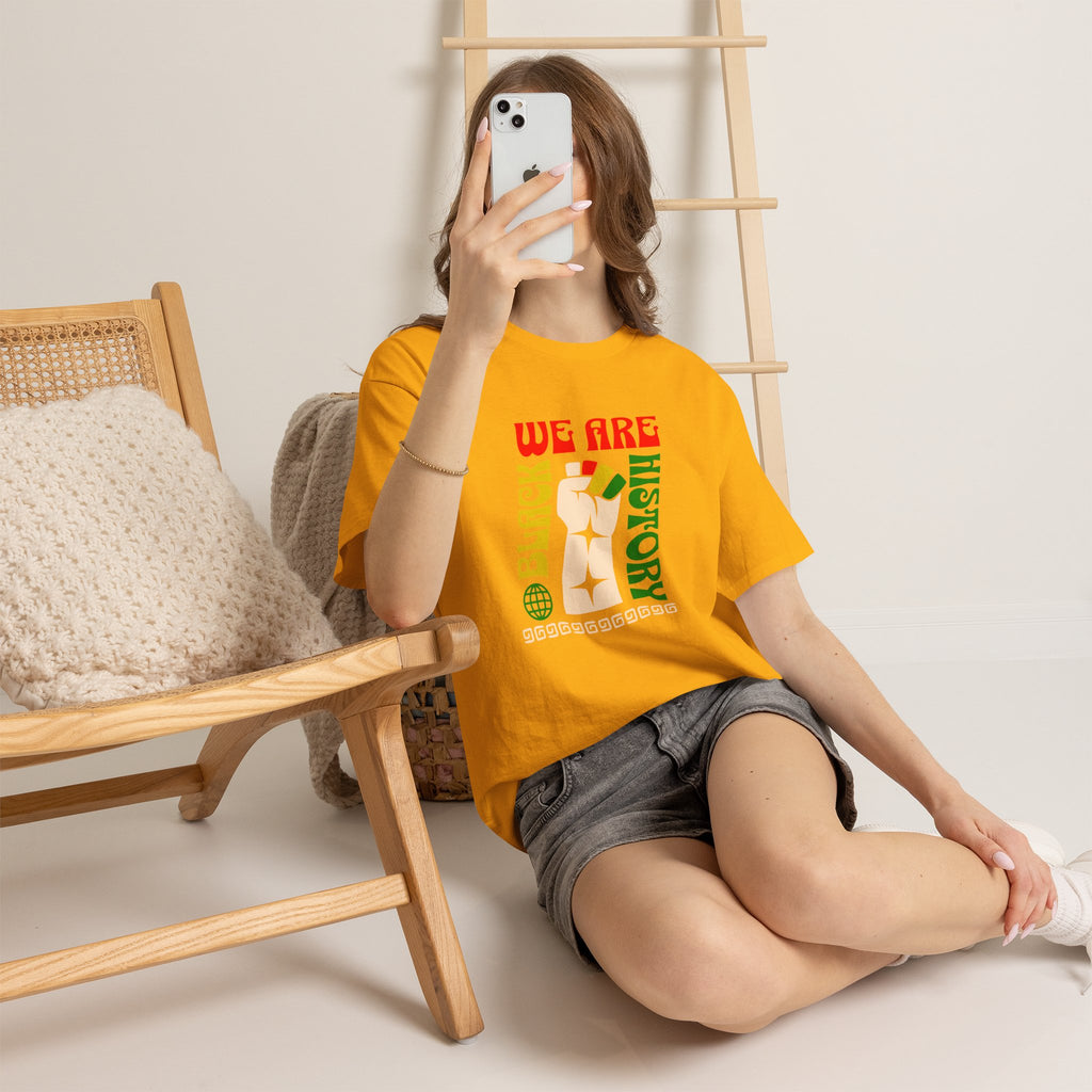 Black History T-Shirt — "We Are Black History" Unisex Tee