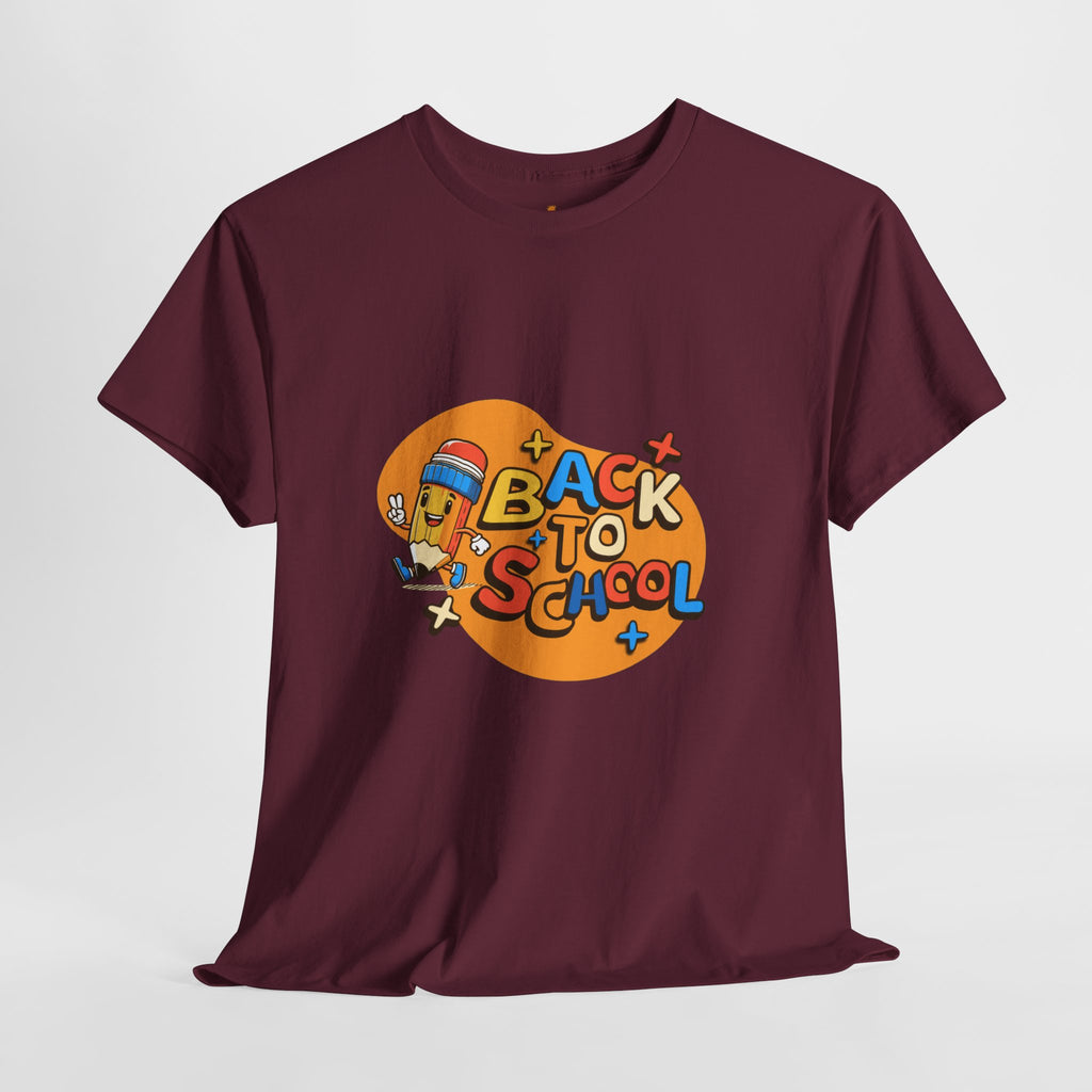 Back to School Teacher T-Shirt | First Day of School Shirt | Cute Teacher Gift | Unisex Heavy Cotton Tee