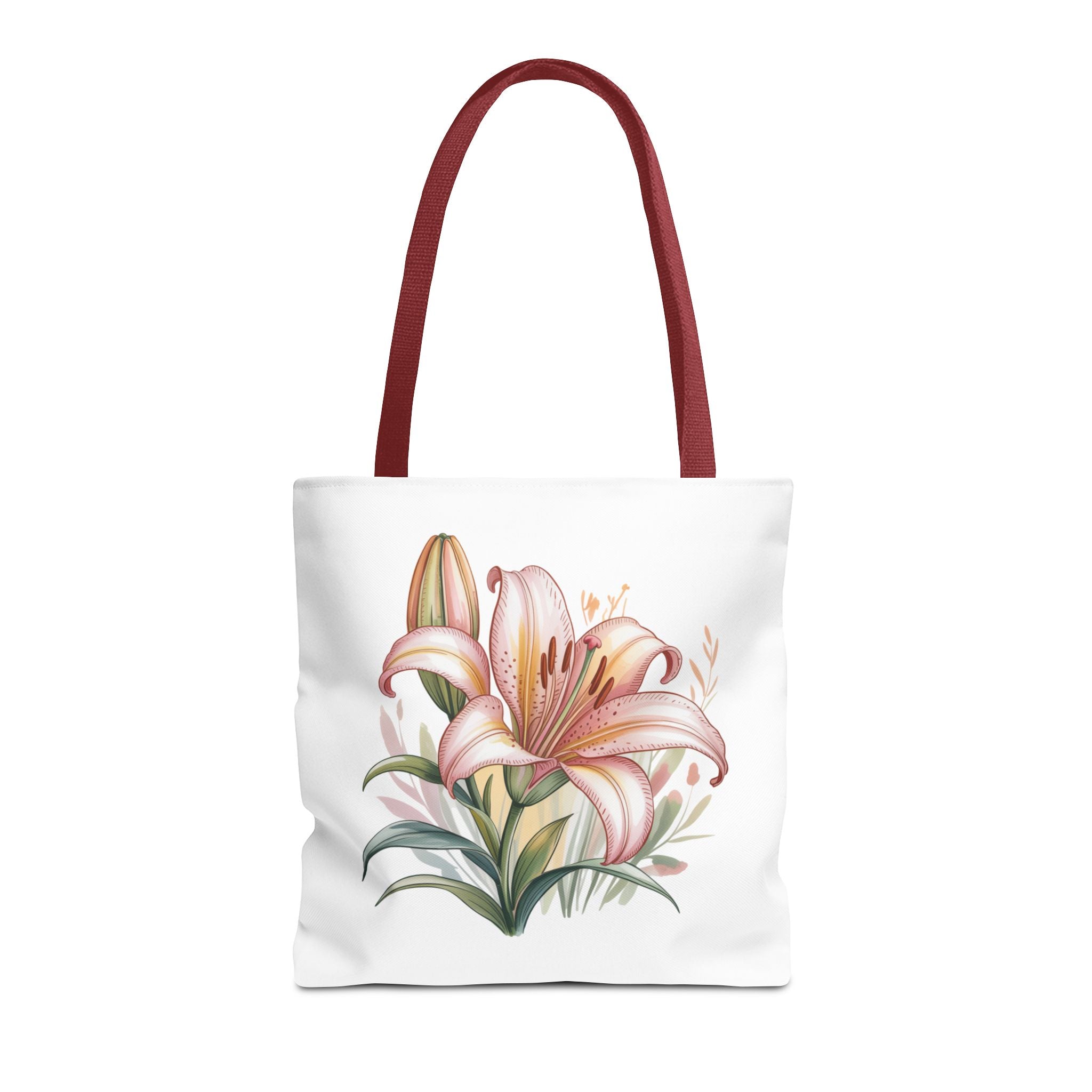 Every Day Floral Tote Bag — Elegant Flower All-Over Print Tote