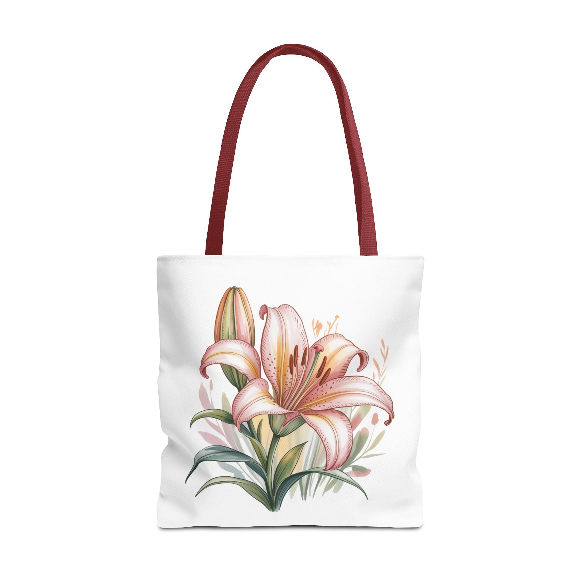 Every Day Floral Tote Bag — Elegant Flower All-Over Print Tote
