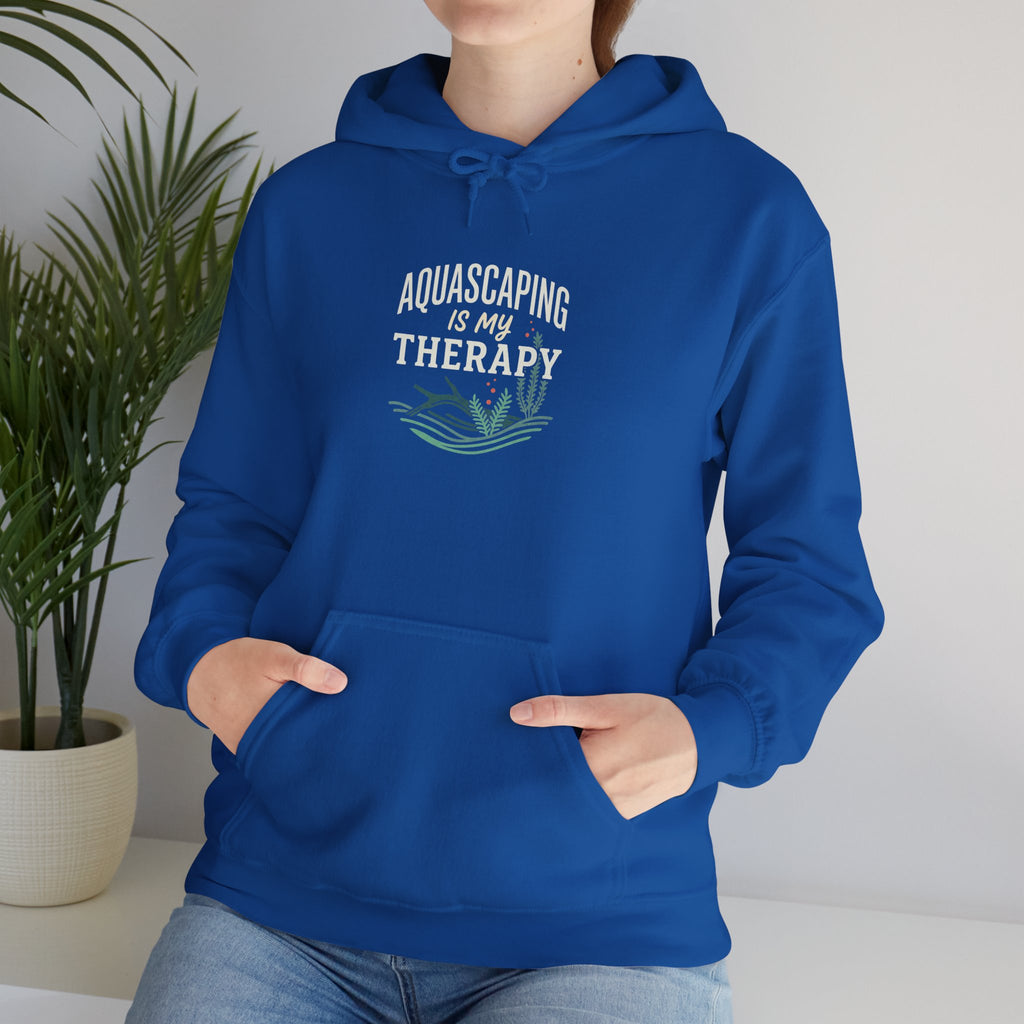 Aquascaping Is My Therapy Hoodie