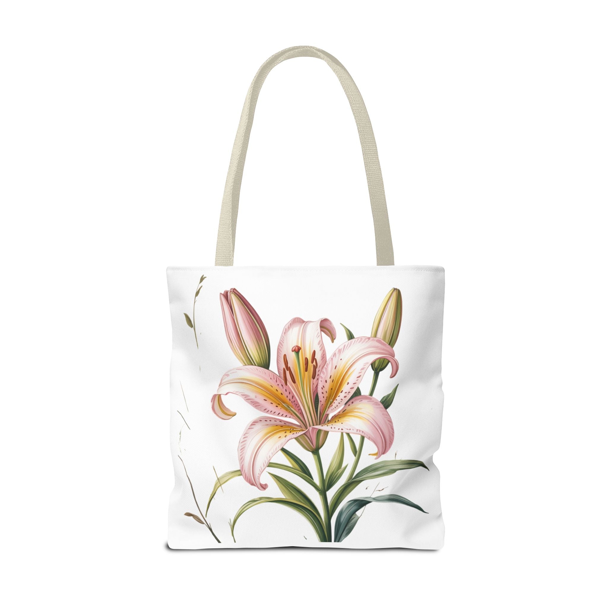 Every Day Floral Tote Bag — Elegant Flower All-Over Print Tote