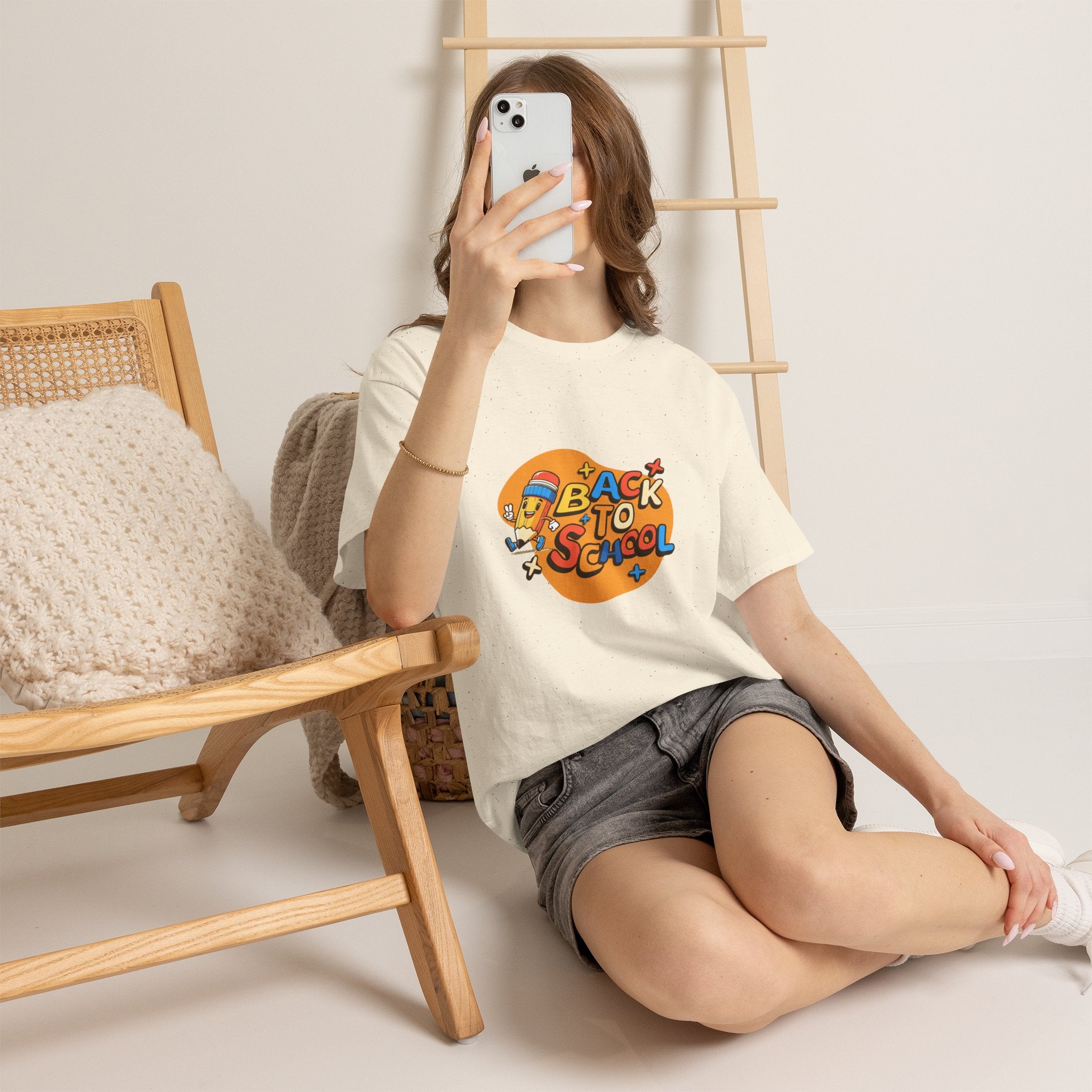 Back to School Teacher T-Shirt | First Day of School Shirt | Cute Teacher Gift | Unisex Heavy Cotton Tee