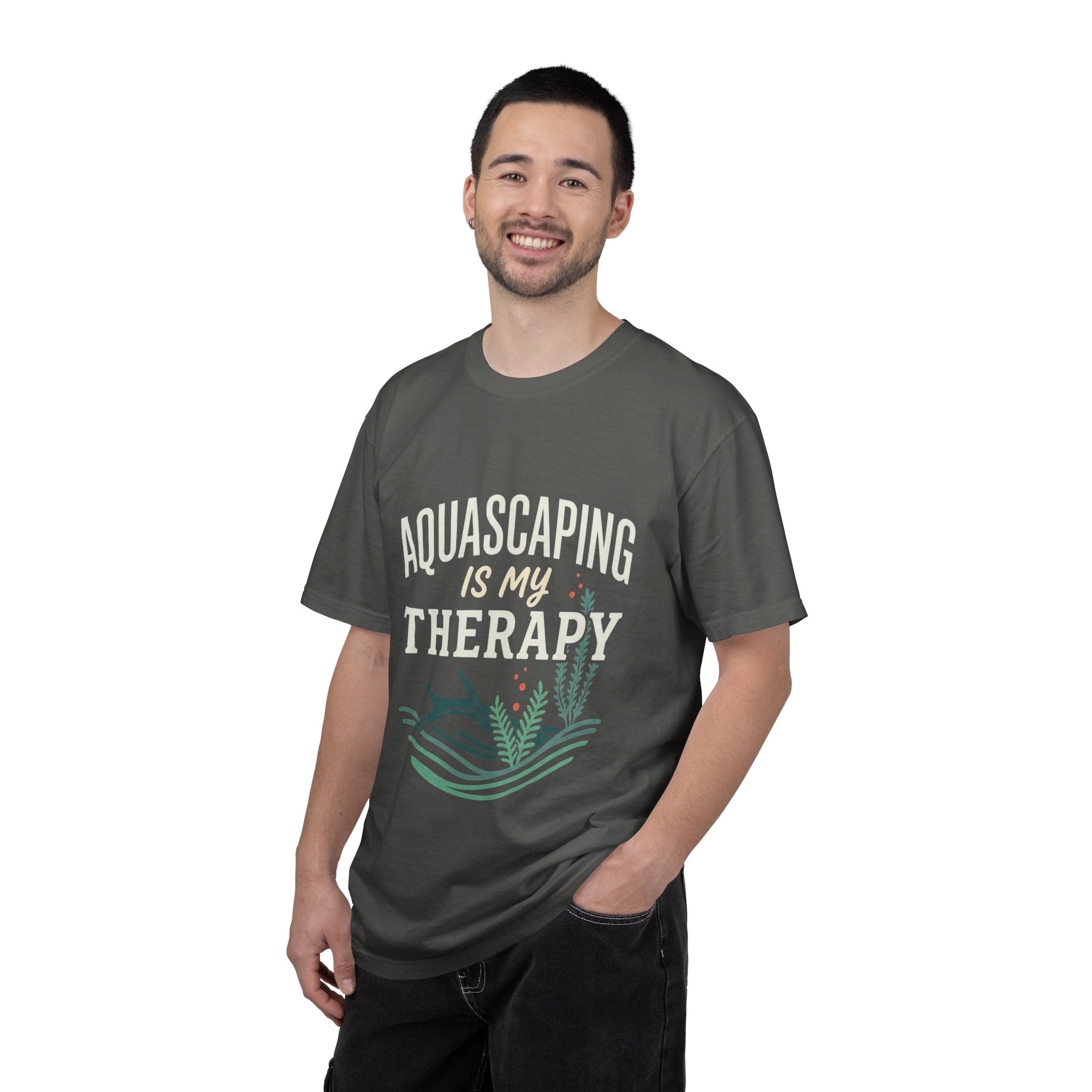 Aquascaping Is My Therapy Club T-Shirt — Aquascaper Hobby Tee