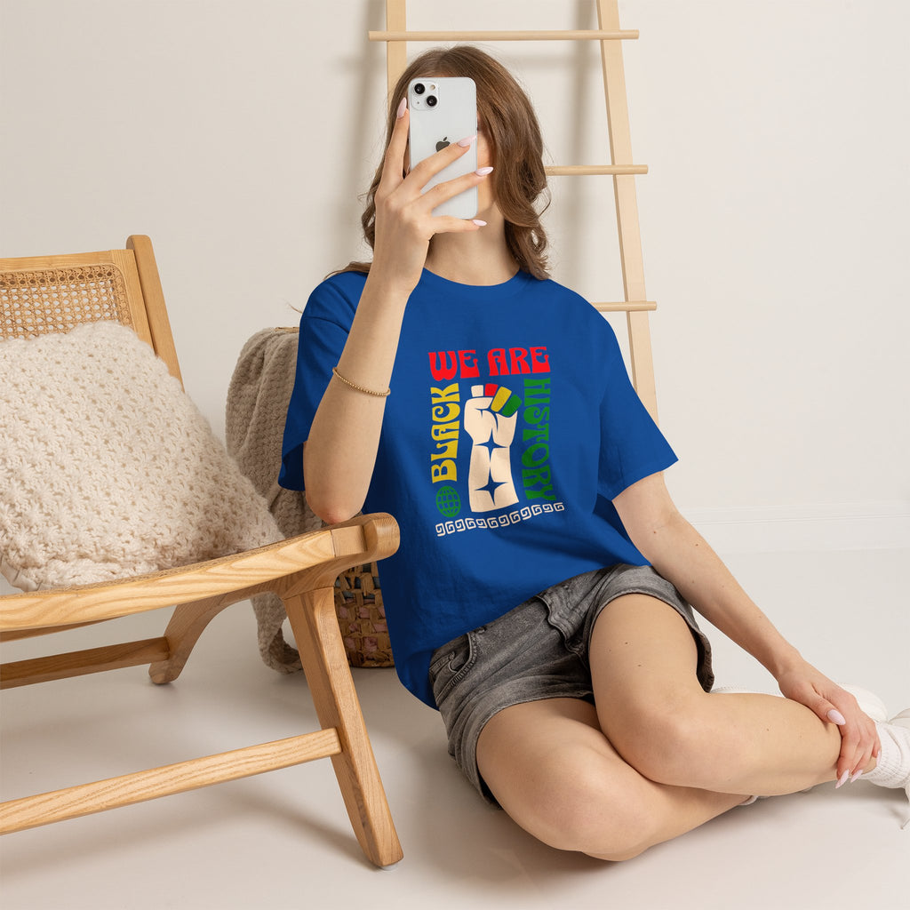 Black History T-Shirt — "We Are Black History" Unisex Tee