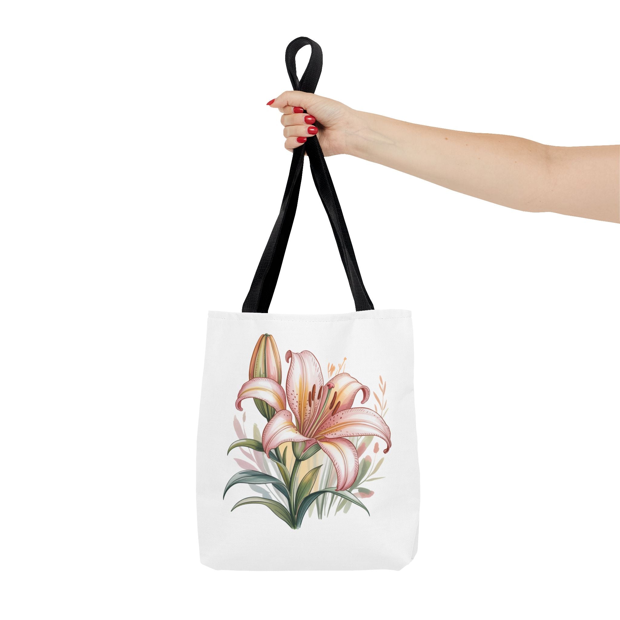 Every Day Floral Tote Bag — Elegant Flower All-Over Print Tote