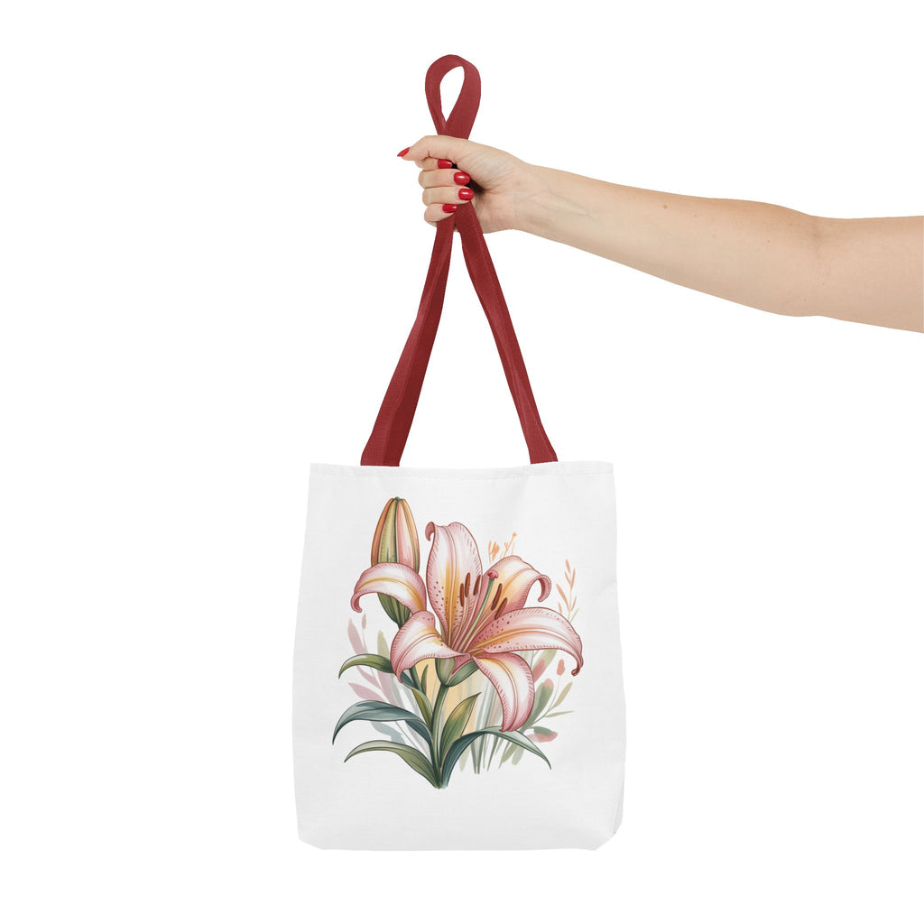 Every Day Floral Tote Bag — Elegant Flower All-Over Print Tote