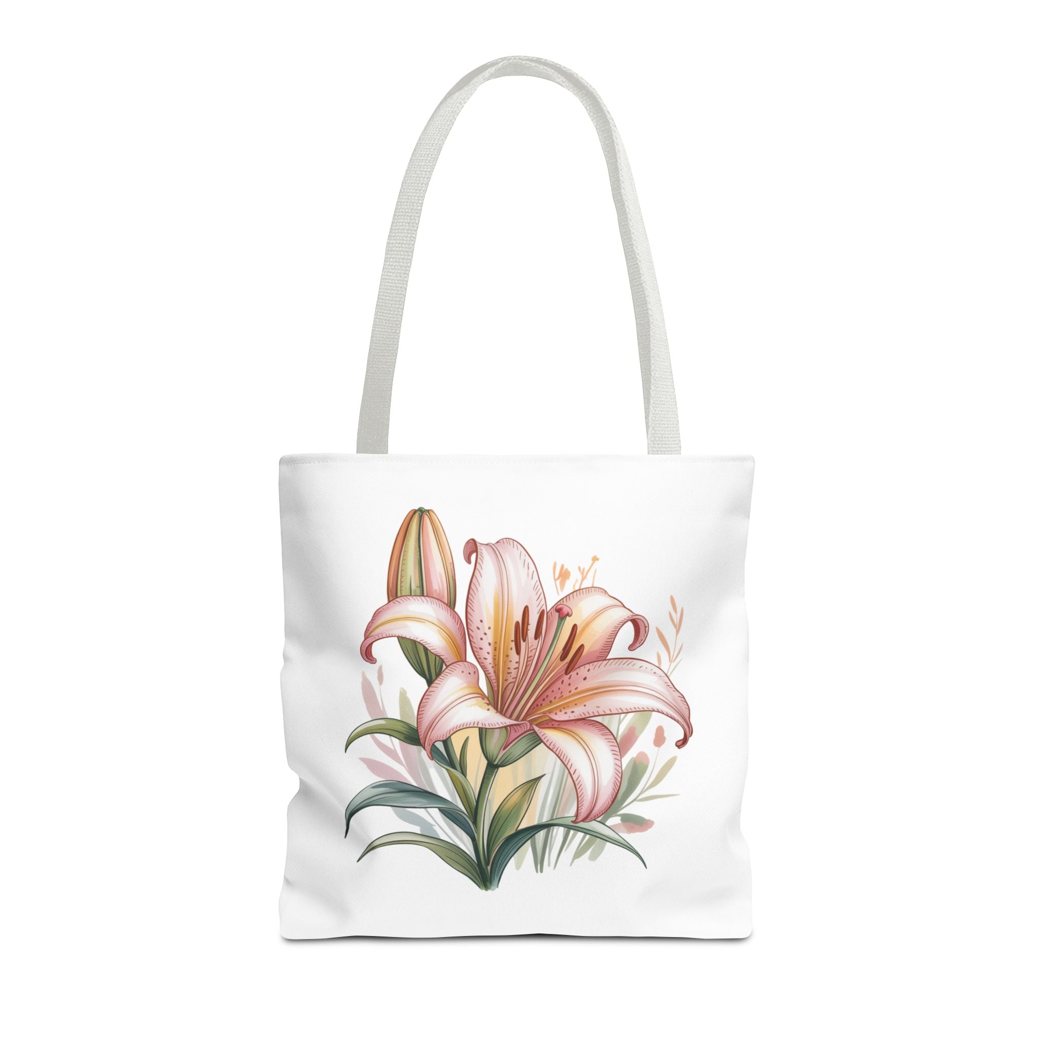 Every Day Floral Tote Bag — Elegant Flower All-Over Print Tote