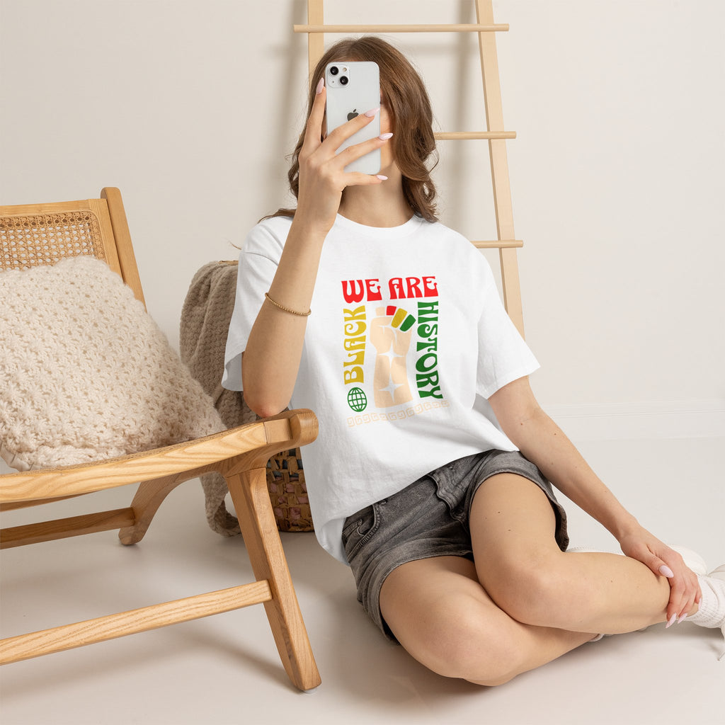 Black History T-Shirt — "We Are Black History" Unisex Tee