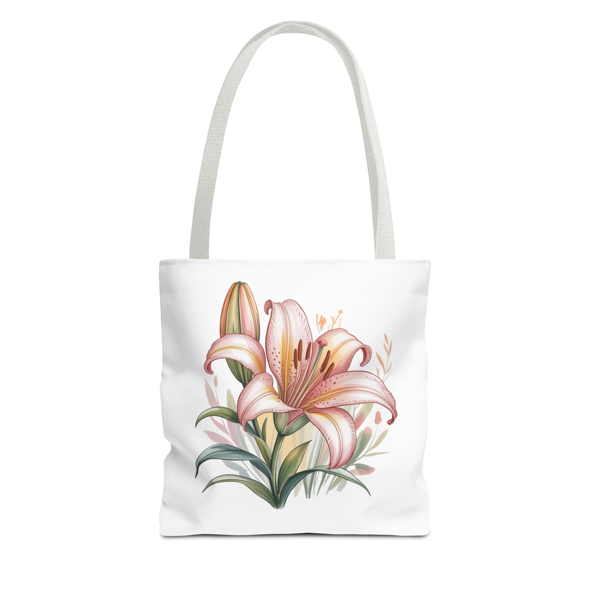Every Day Floral Tote Bag — Elegant Flower All-Over Print Tote