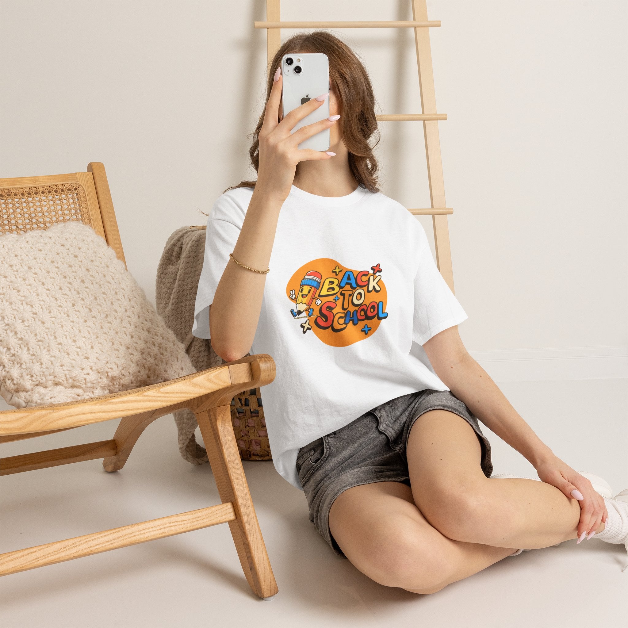 Back to School Teacher T-Shirt | First Day of School Shirt | Cute Teacher Gift | Unisex Heavy Cotton Tee