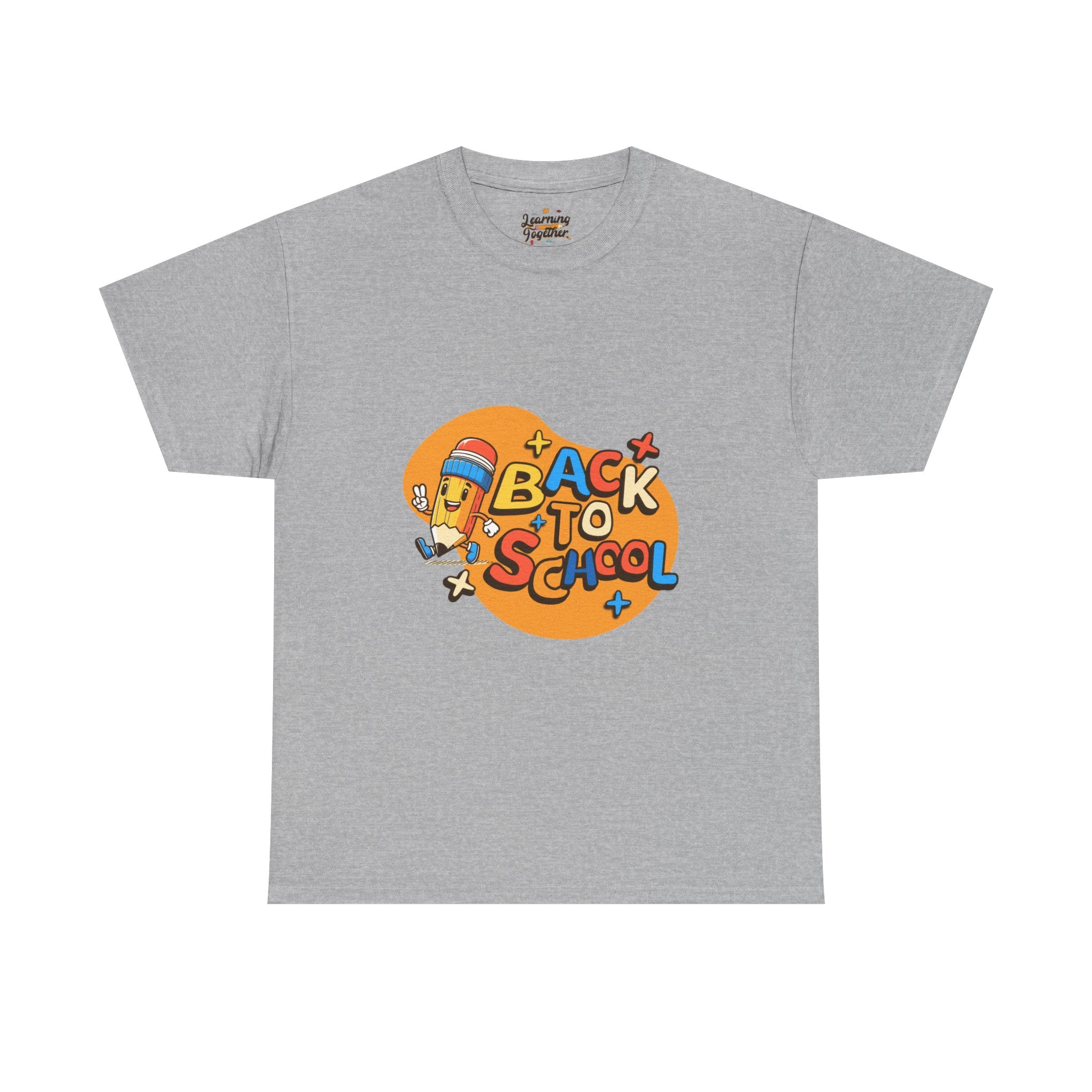 Back to School Teacher T-Shirt | First Day of School Shirt | Cute Teacher Gift | Unisex Heavy Cotton Tee