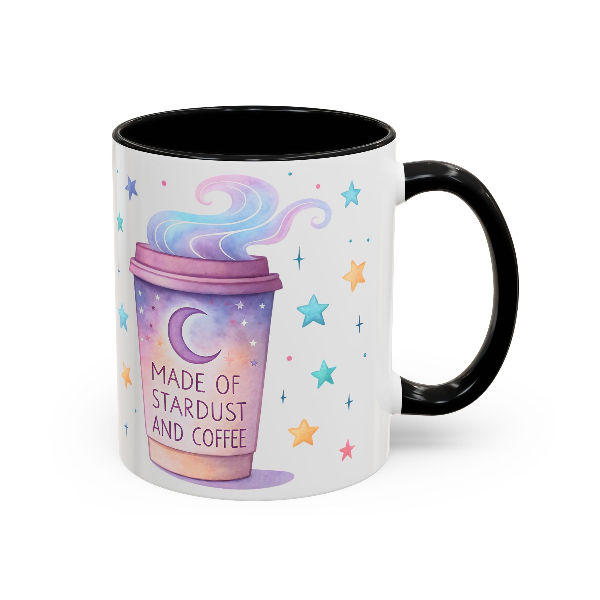 Starlight Made of Stardust and Coffee Accent Mug (11/15oz)
