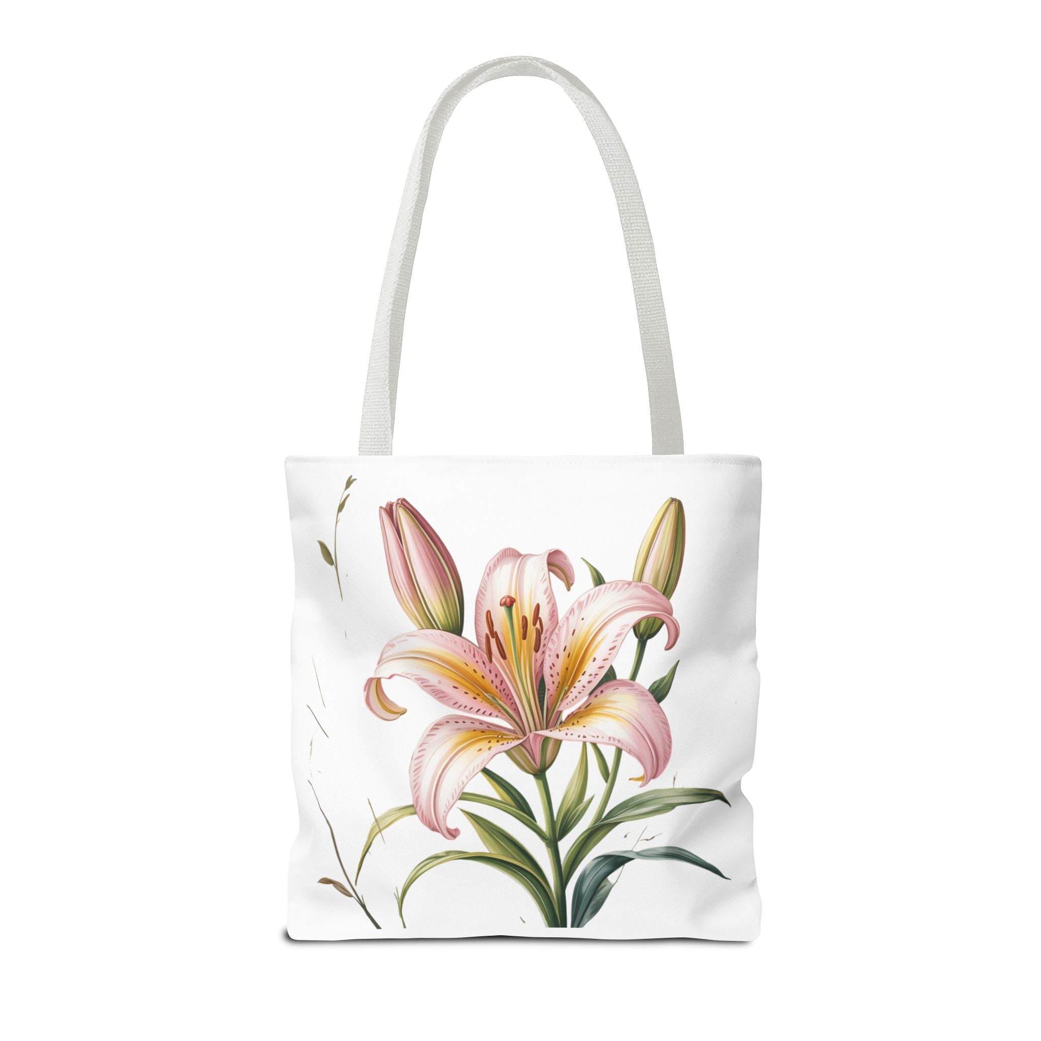 Every Day Floral Tote Bag — Elegant Flower All-Over Print Tote