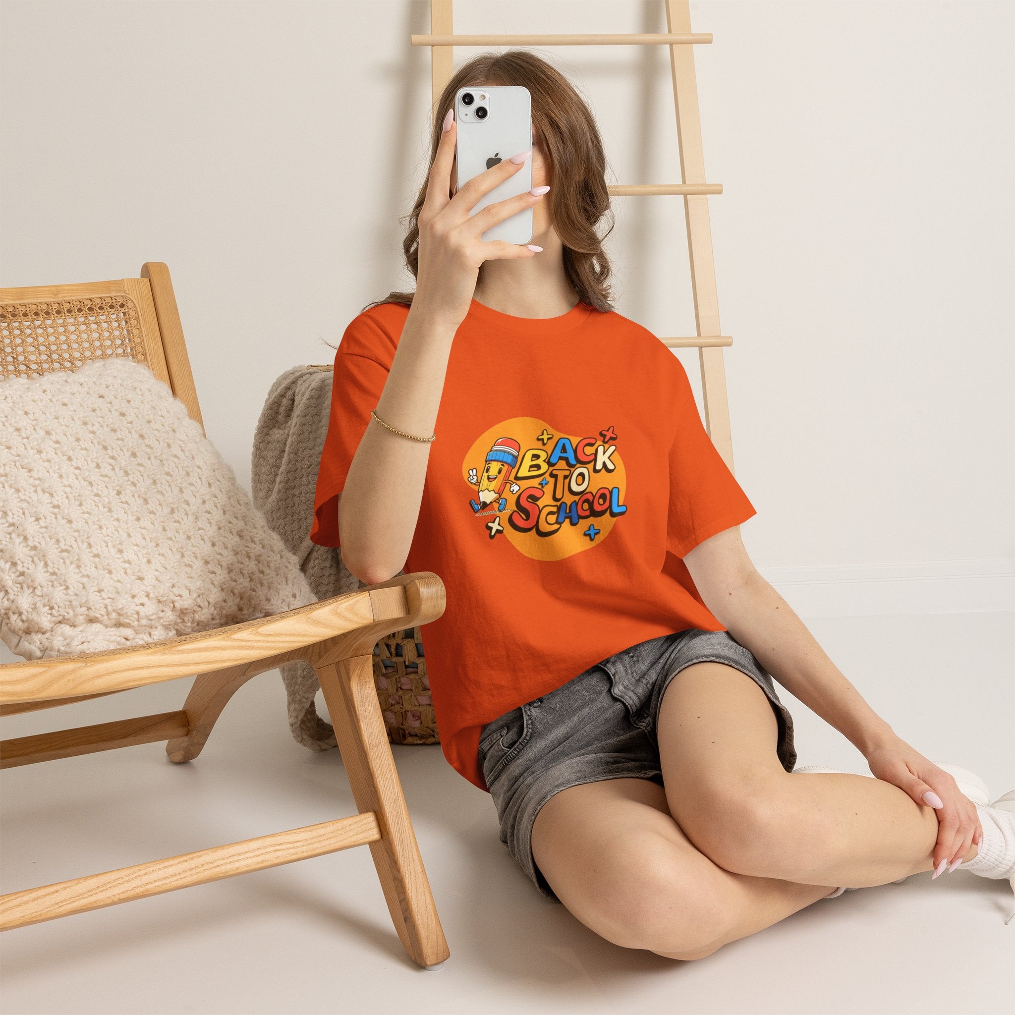 Back to School Teacher T-Shirt | First Day of School Shirt | Cute Teacher Gift | Unisex Heavy Cotton Tee