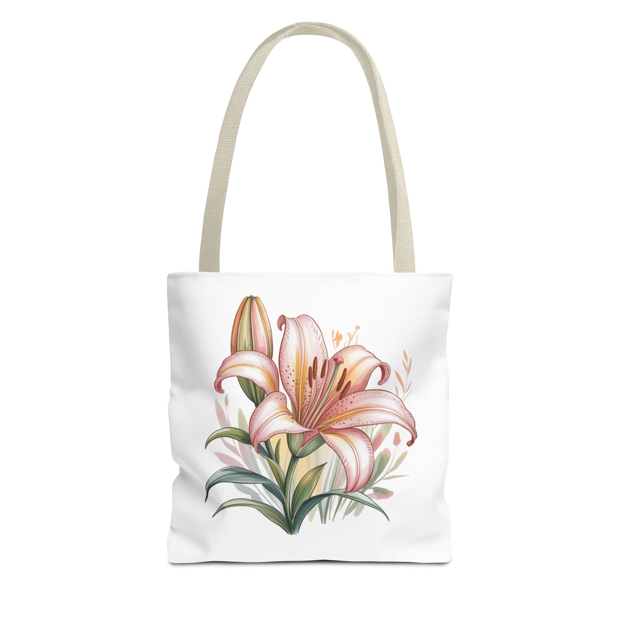 Every Day Floral Tote Bag — Elegant Flower All-Over Print Tote