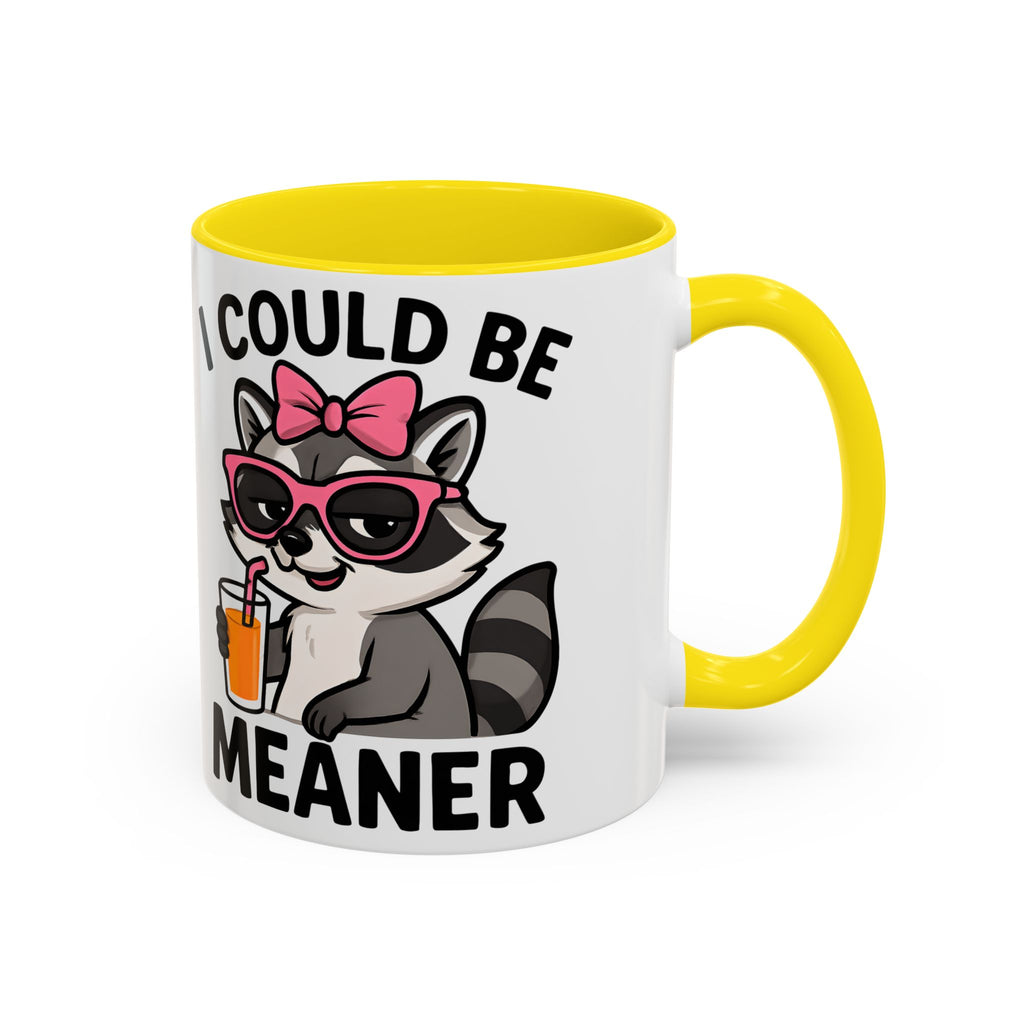 Sassy Raccoon Coffee Mug — Funny Accent Coffee Cup (11/15oz)