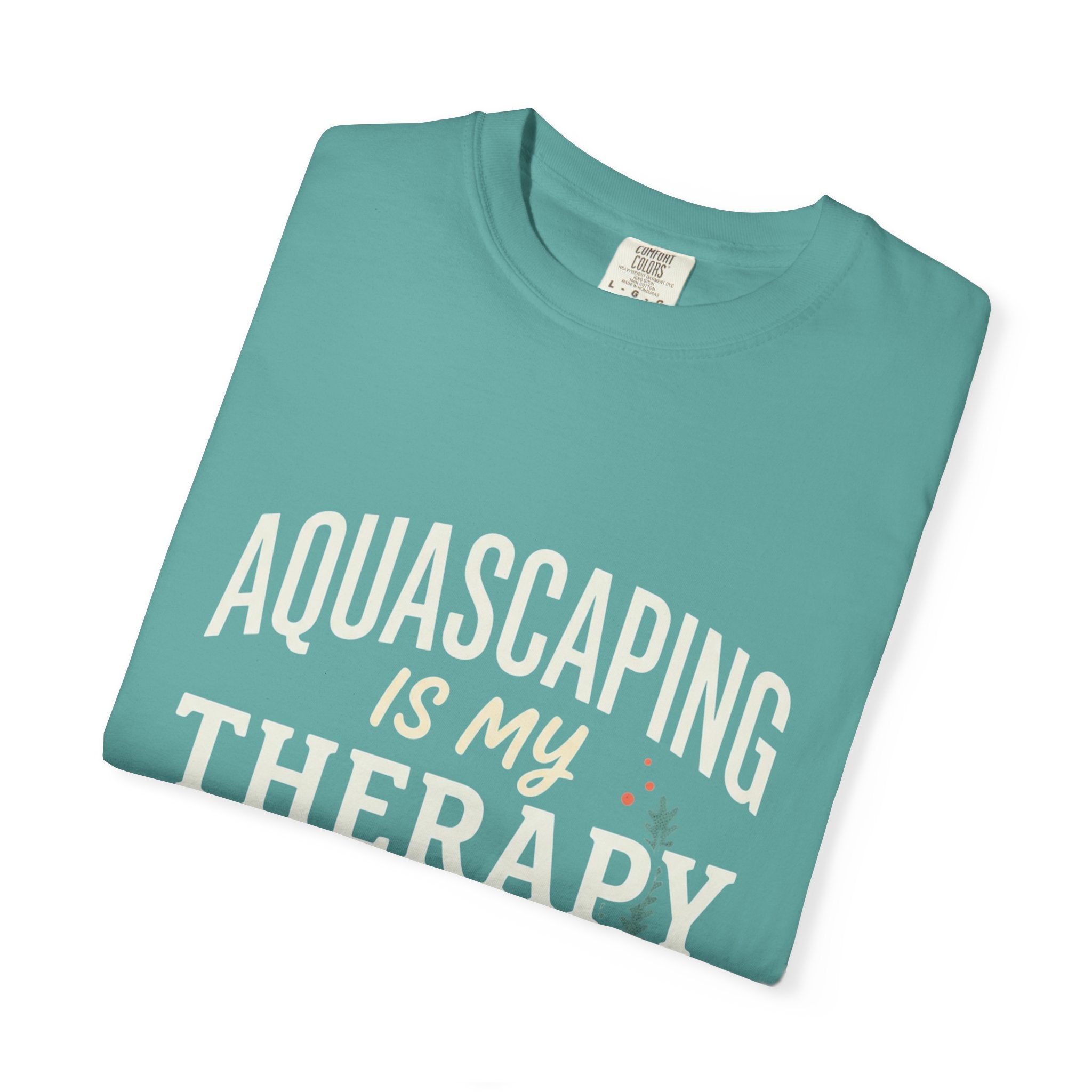 Aquascaping Is My Therapy Club T-Shirt — Aquascaper Hobby Tee