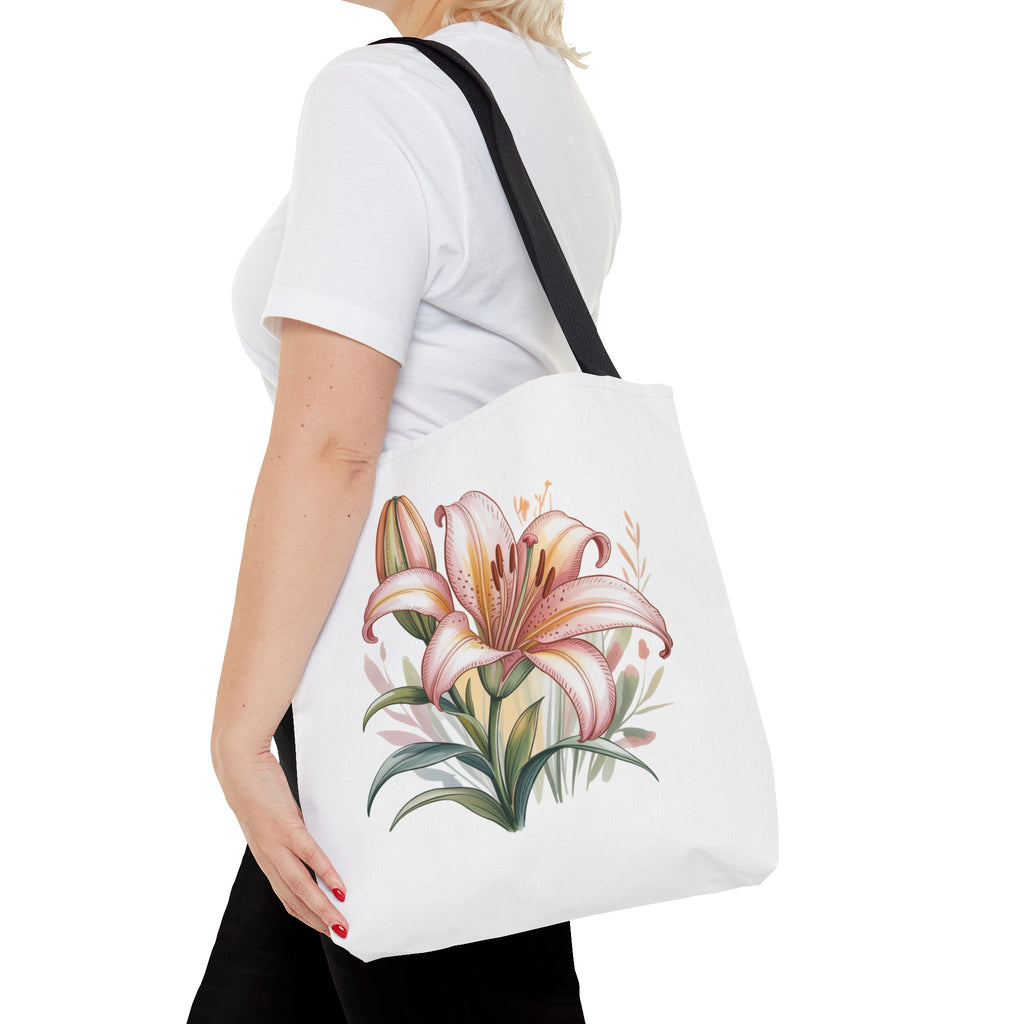 Every Day Floral Tote Bag — Elegant Flower All-Over Print Tote