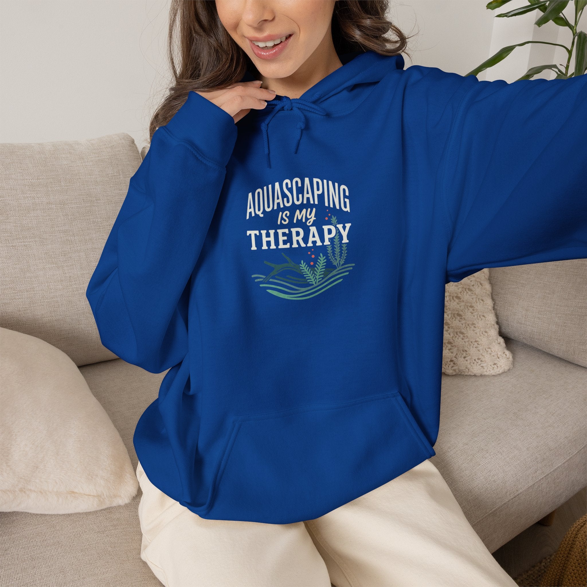 Aquascaping Is My Therapy Hoodie
