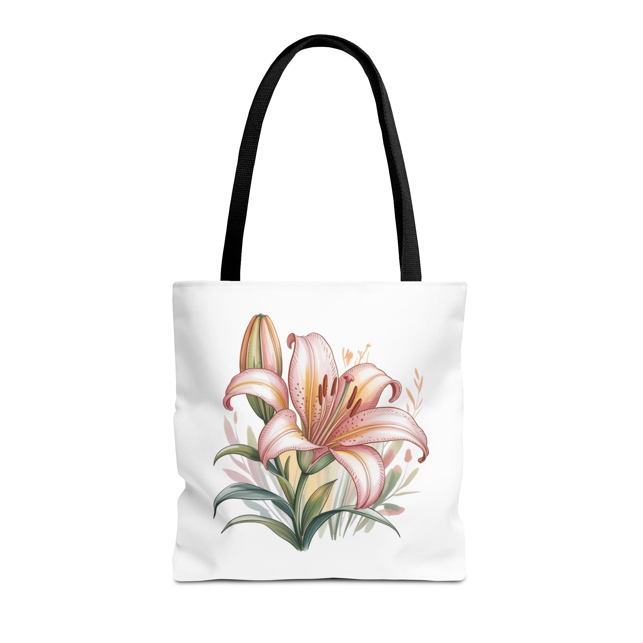 Every Day Floral Tote Bag — Elegant Flower All-Over Print Tote