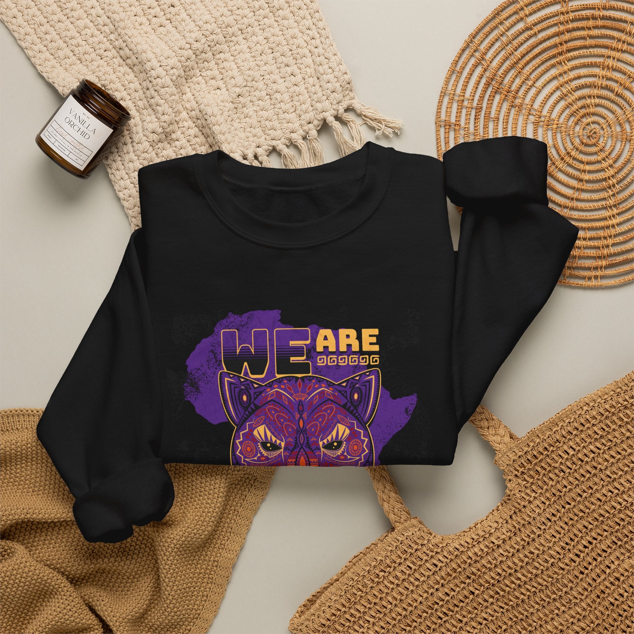 We Are Black History Panther Graphic Sweatshirt | Black History Month
