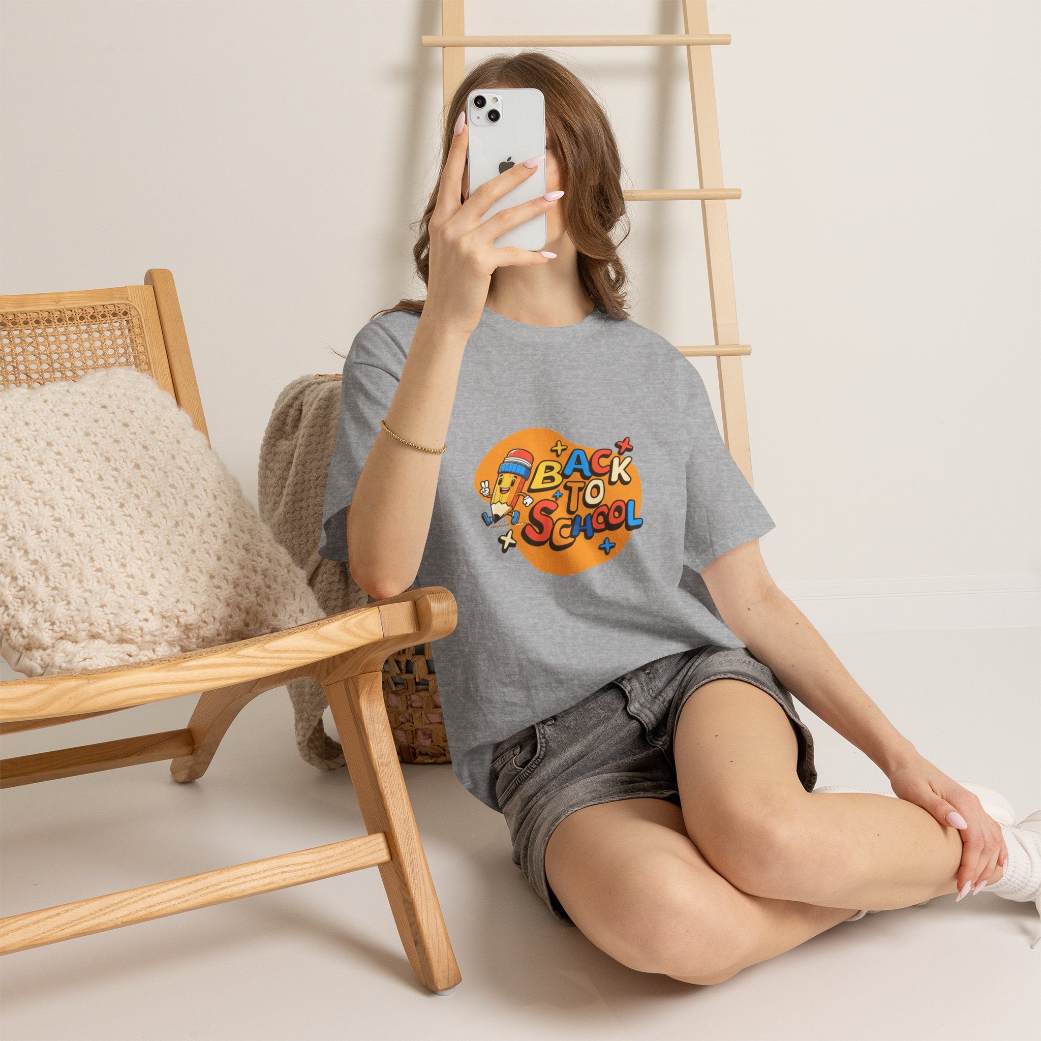 Back to School Teacher T-Shirt | First Day of School Shirt | Cute Teacher Gift | Unisex Heavy Cotton Tee