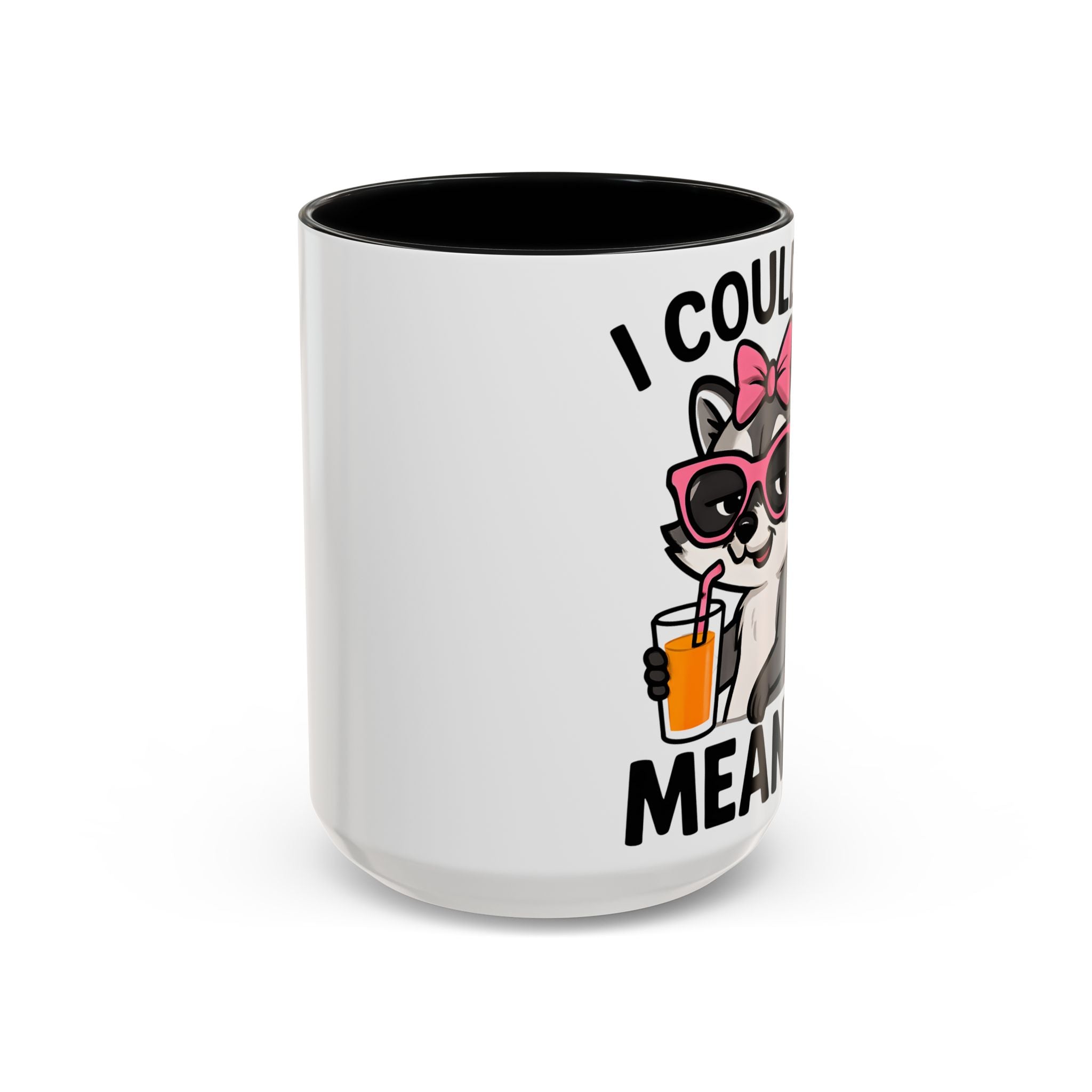 Sassy Raccoon Coffee Mug — Funny Accent Coffee Cup (11/15oz)