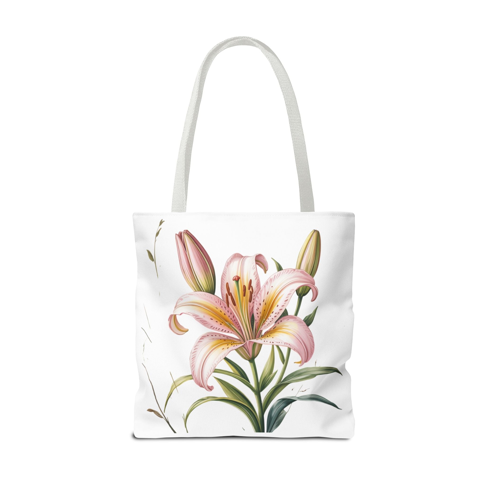 Every Day Floral Tote Bag — Elegant Flower All-Over Print Tote