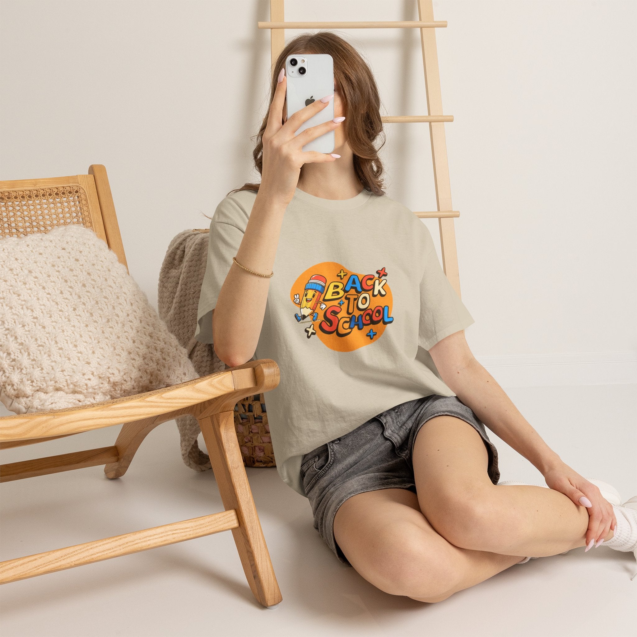 Back to School Teacher T-Shirt | First Day of School Shirt | Cute Teacher Gift | Unisex Heavy Cotton Tee