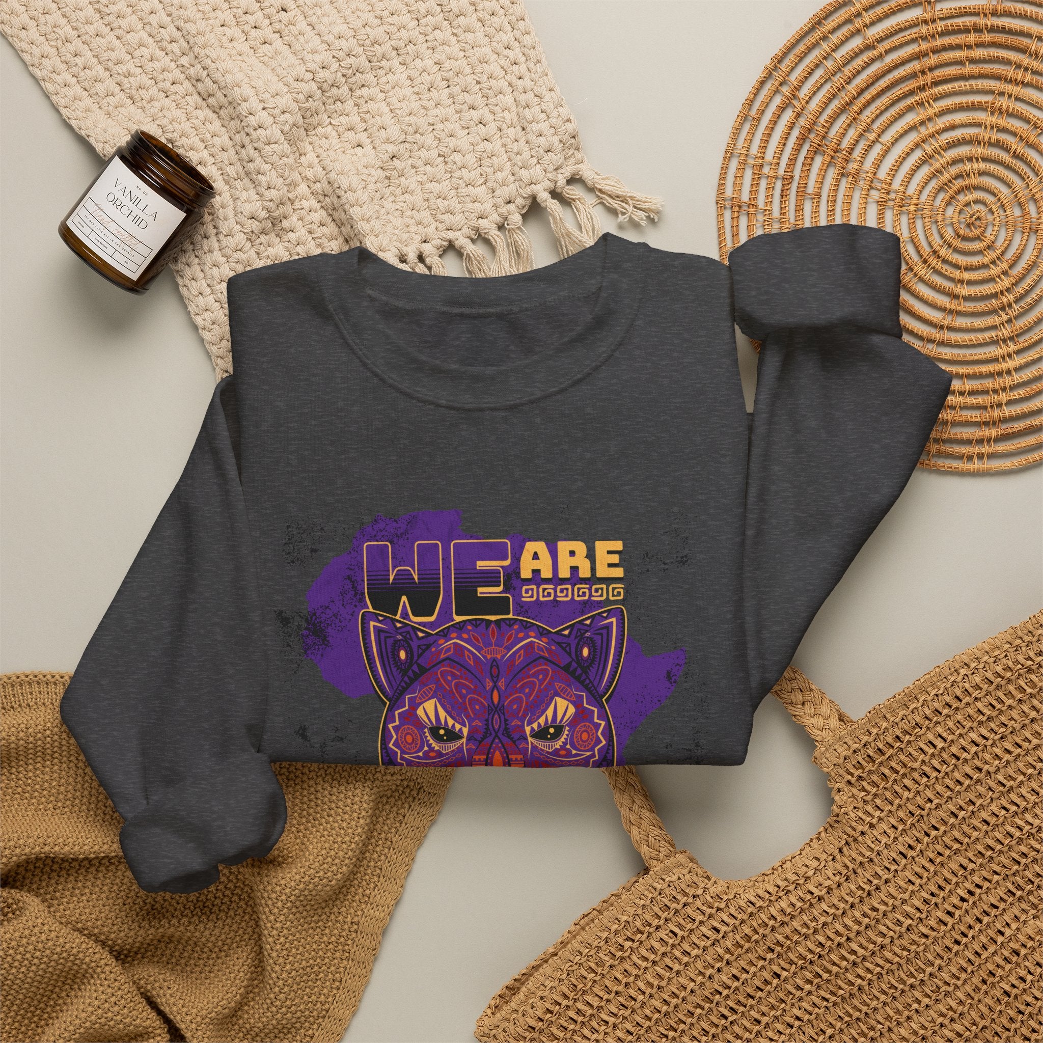 We Are Black History Panther Graphic Sweatshirt | Black History Month