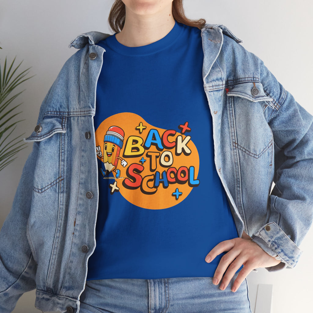 Back to School Teacher T-Shirt | First Day of School Shirt | Cute Teacher Gift | Unisex Heavy Cotton Tee