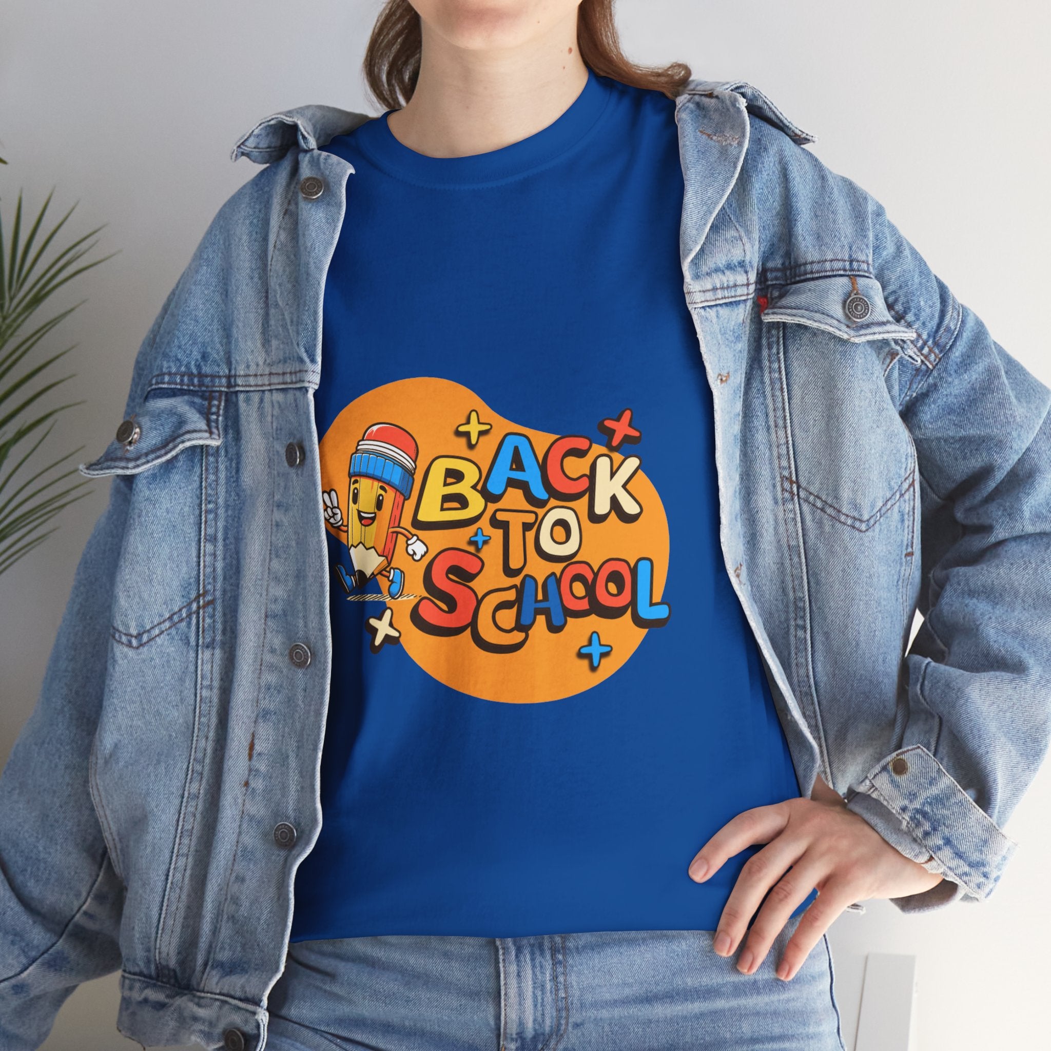 Back to School Teacher T-Shirt | First Day of School Shirt | Cute Teacher Gift | Unisex Heavy Cotton Tee