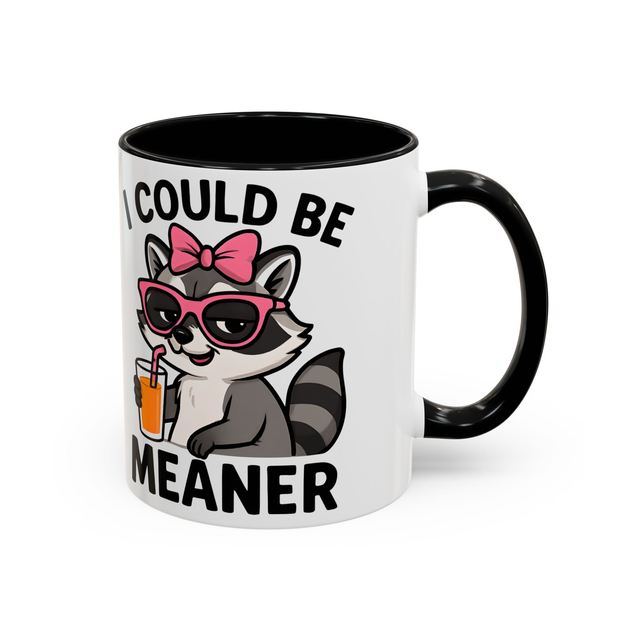 Sassy Raccoon Coffee Mug — Funny Accent Coffee Cup (11/15oz)