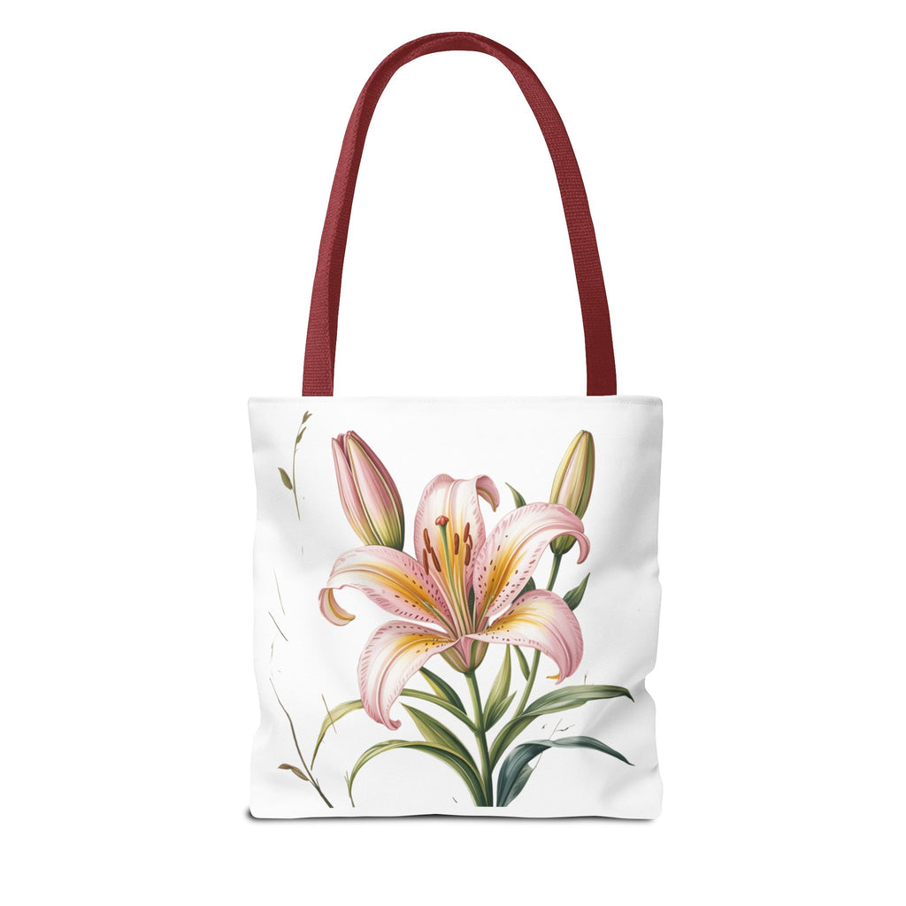 Every Day Floral Tote Bag — Elegant Flower All-Over Print Tote