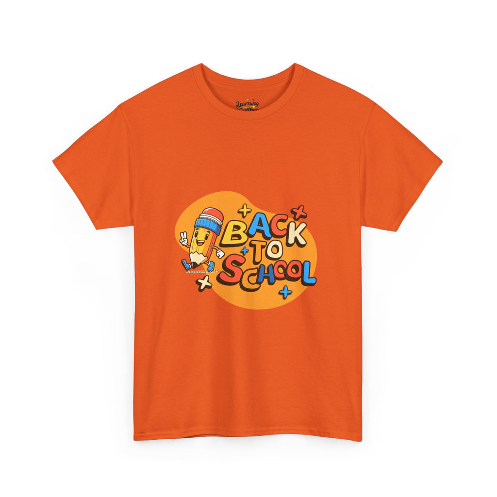 Back to School Teacher T-Shirt | First Day of School Shirt | Cute Teacher Gift | Unisex Heavy Cotton Tee