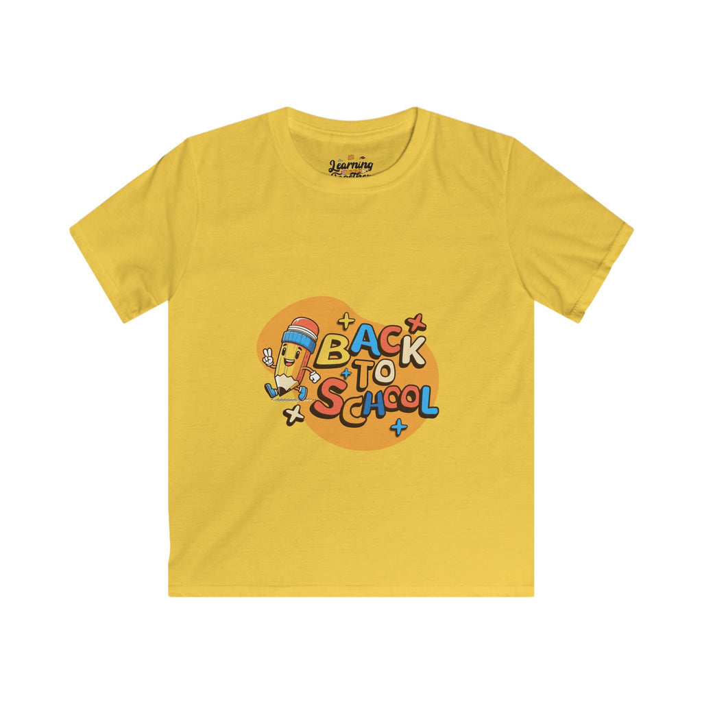 Back to School Kids Tee — "Learning Together" Graphic Shirt