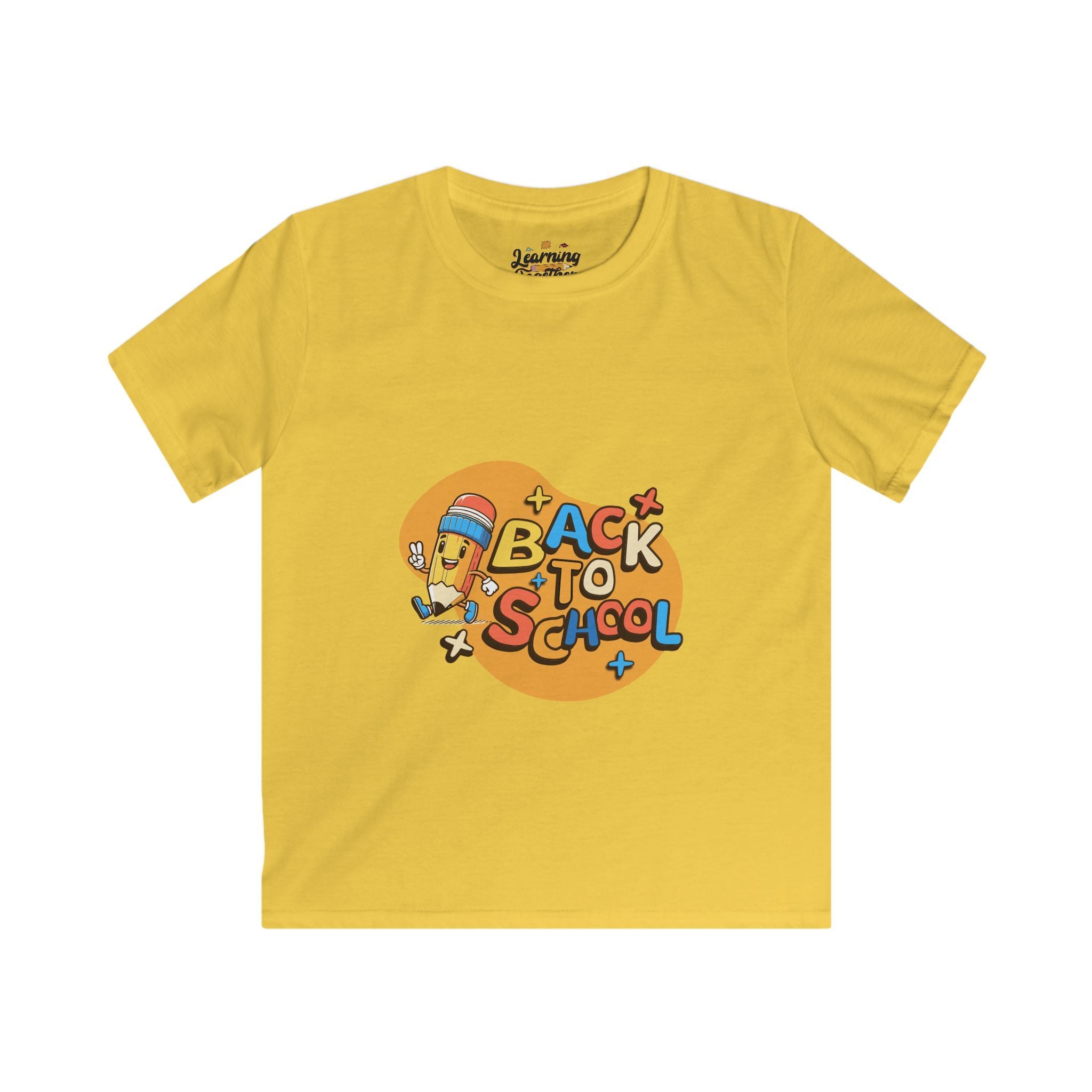 Back to School Kids Tee — "Learning Together" Graphic Shirt