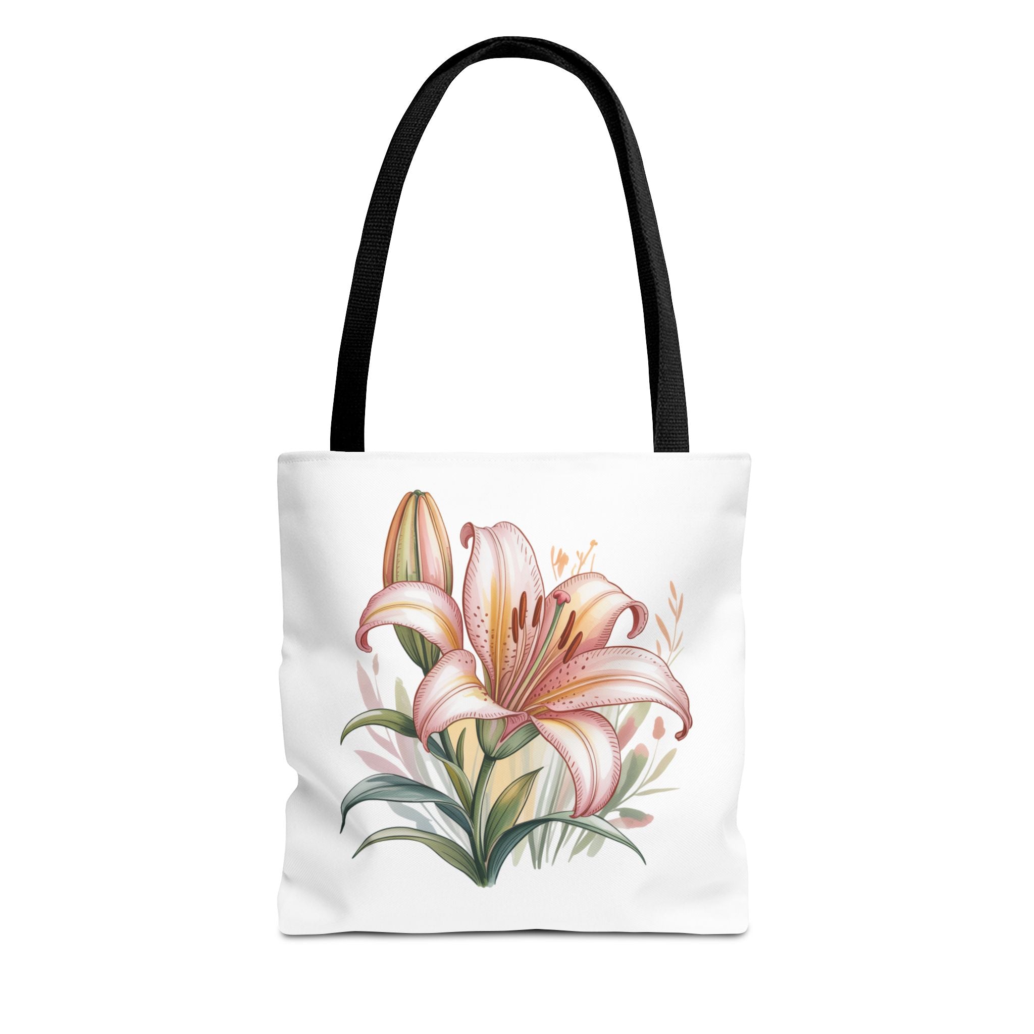 Every Day Floral Tote Bag — Elegant Flower All-Over Print Tote