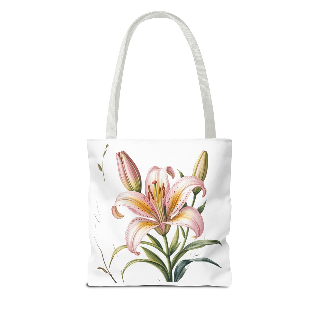 Every Day Floral Tote Bag — Elegant Flower All-Over Print Tote