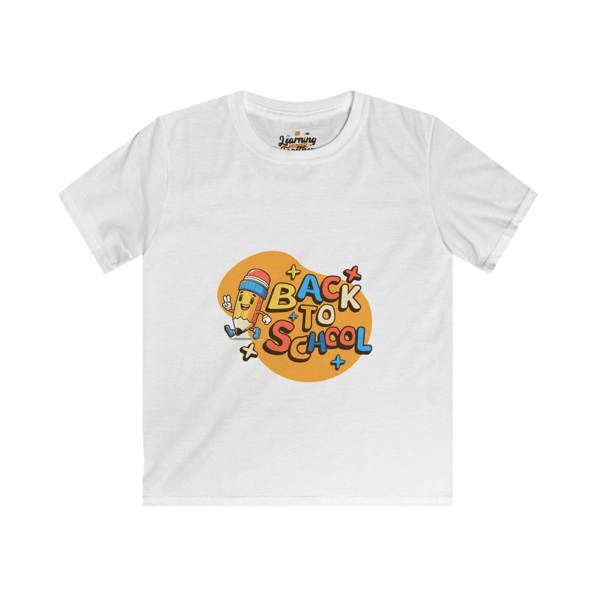 Back to School Kids Tee — "Learning Together" Graphic Shirt