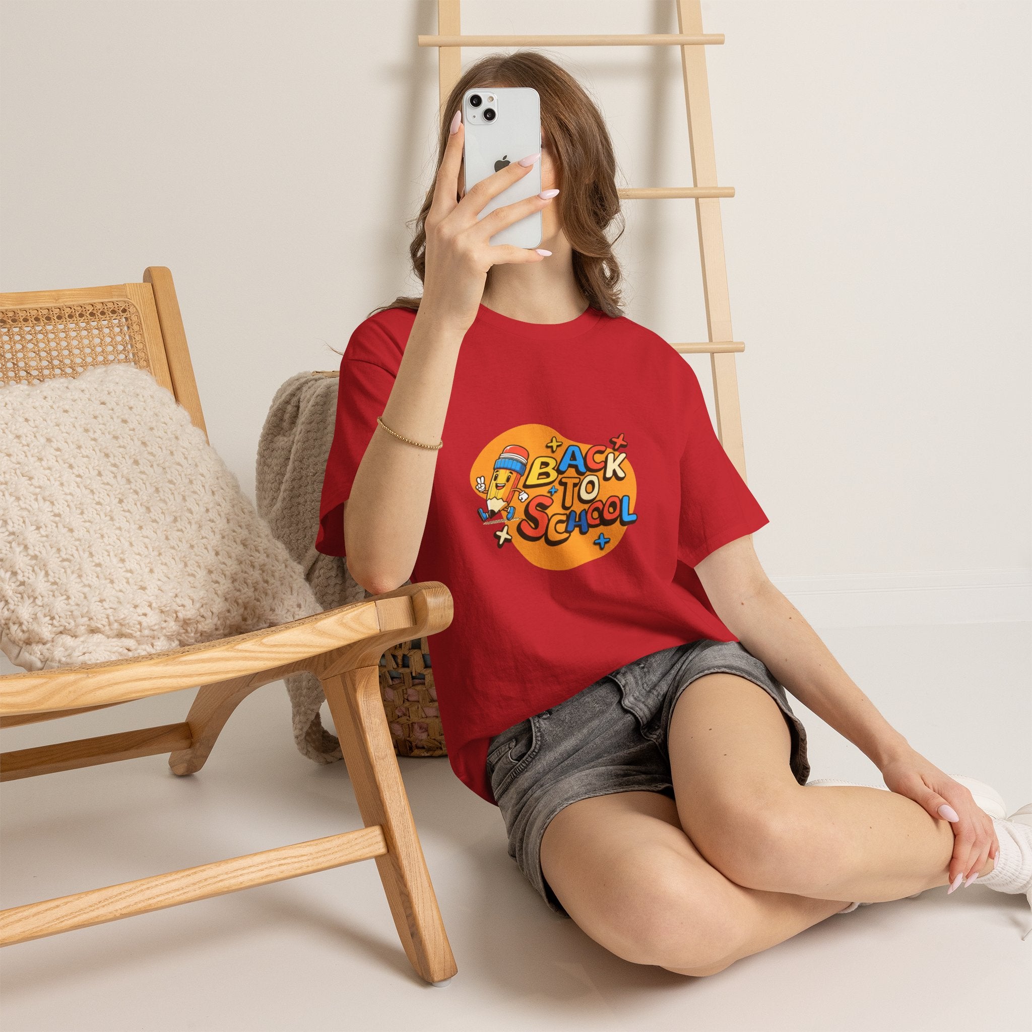Back to School Teacher T-Shirt | First Day of School Shirt | Cute Teacher Gift | Unisex Heavy Cotton Tee