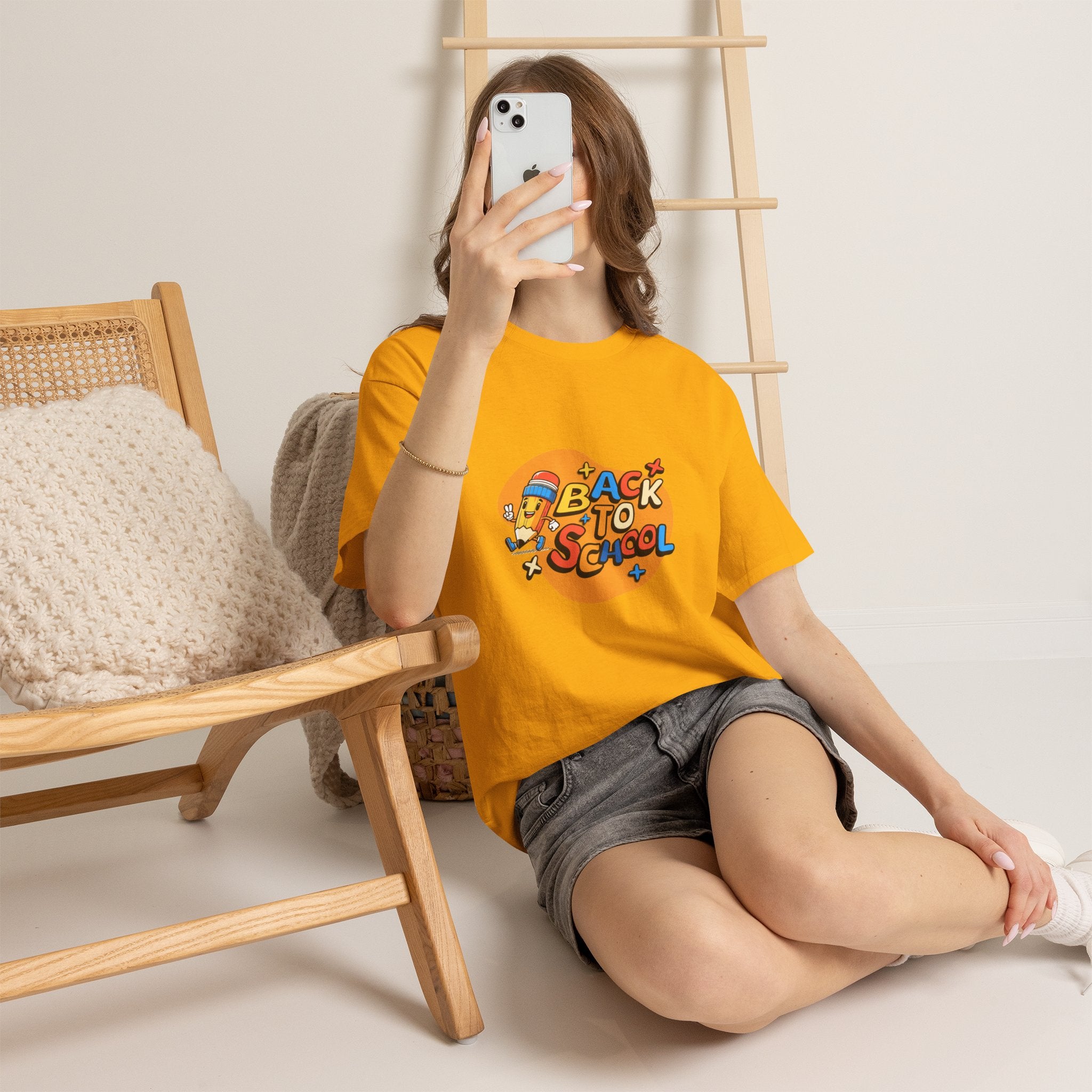 Back to School Teacher T-Shirt | First Day of School Shirt | Cute Teacher Gift | Unisex Heavy Cotton Tee