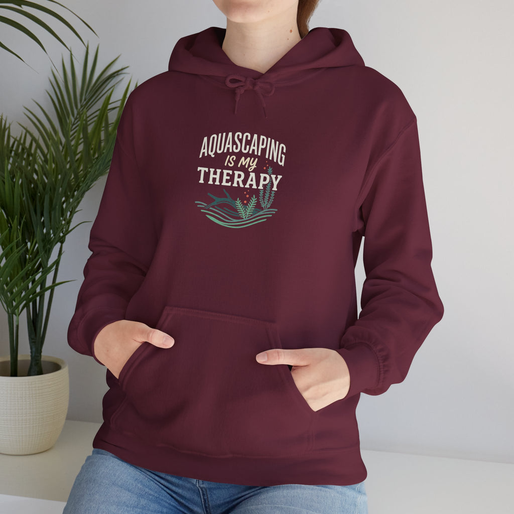 Aquascaping Is My Therapy Hoodie