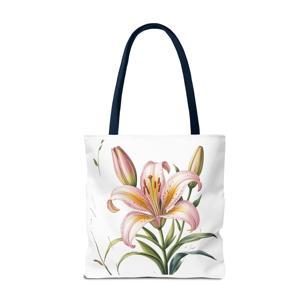 Every Day Floral Tote Bag — Elegant Flower All-Over Print Tote