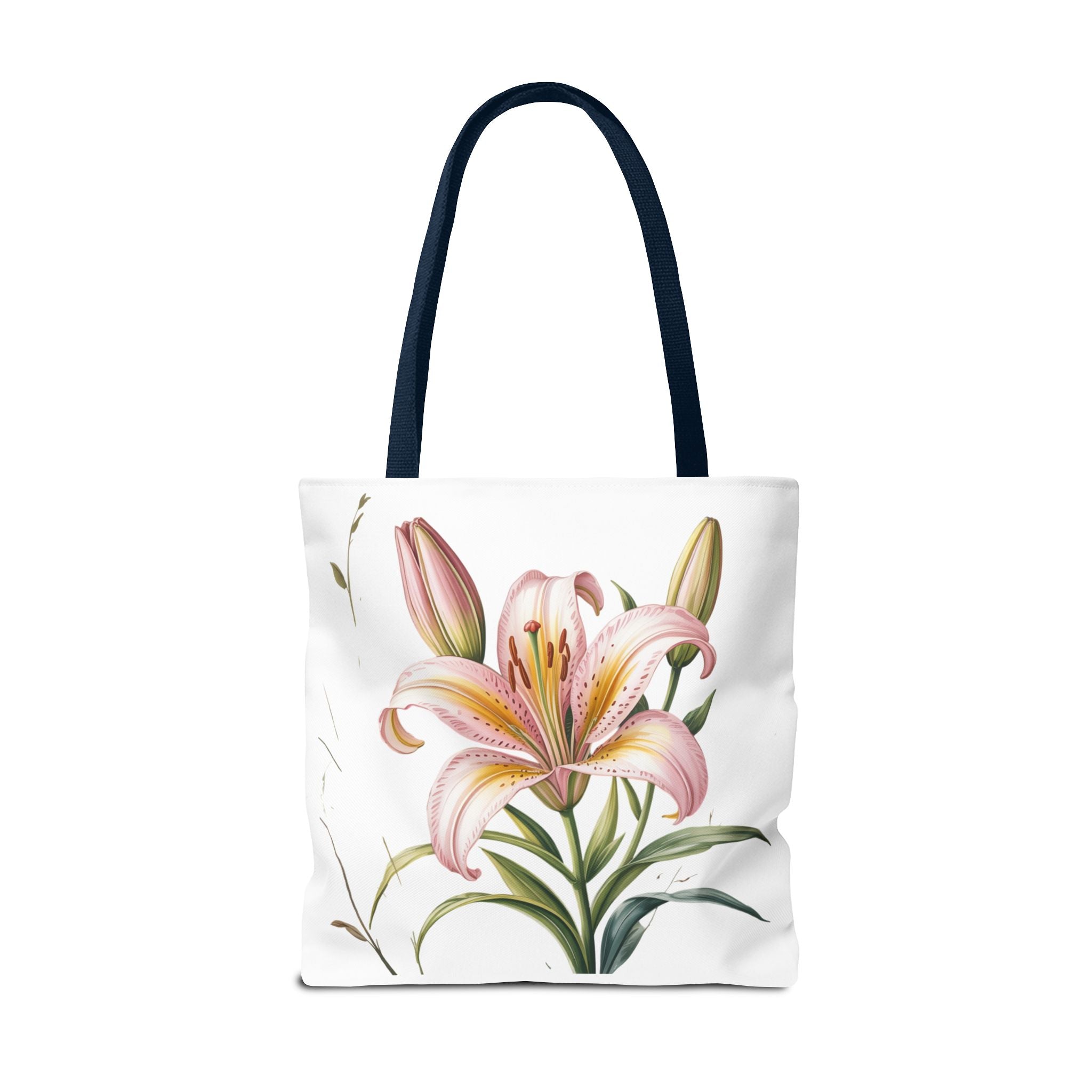 Every Day Floral Tote Bag — Elegant Flower All-Over Print Tote